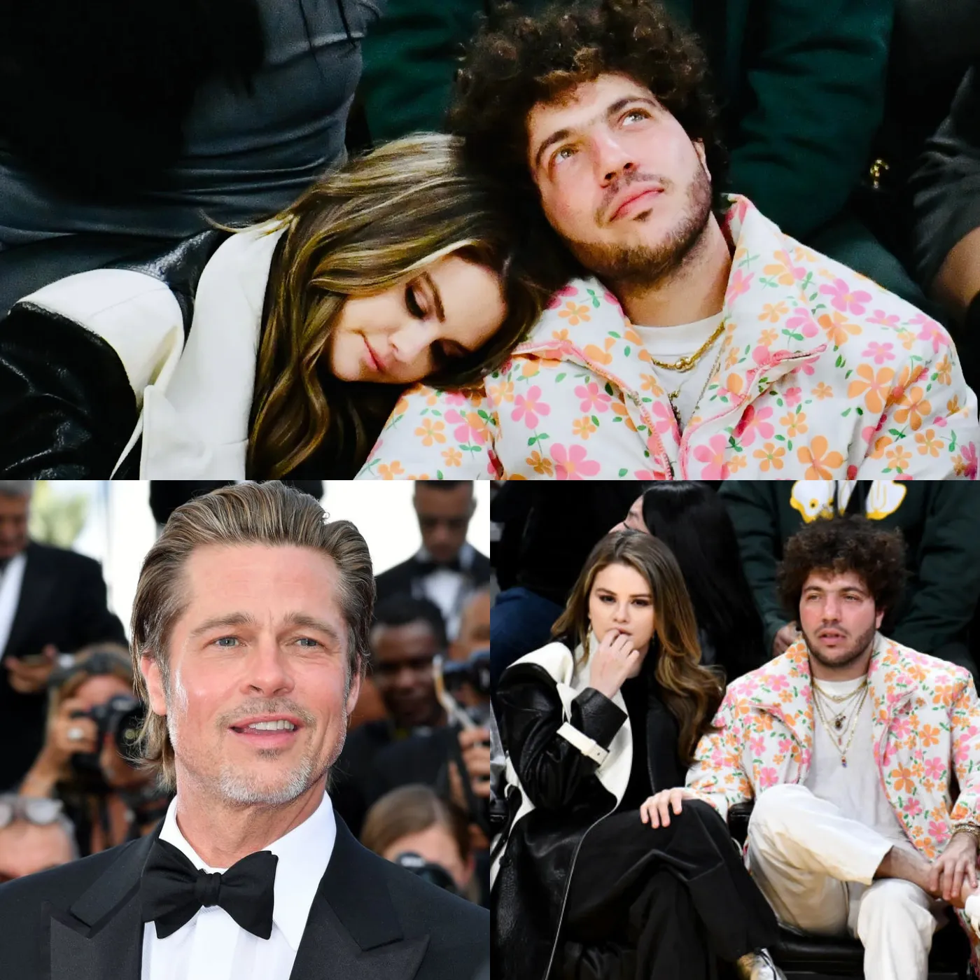 Selena Gomez respond when Benny Blanco "dethroned" Brad Pitt one more