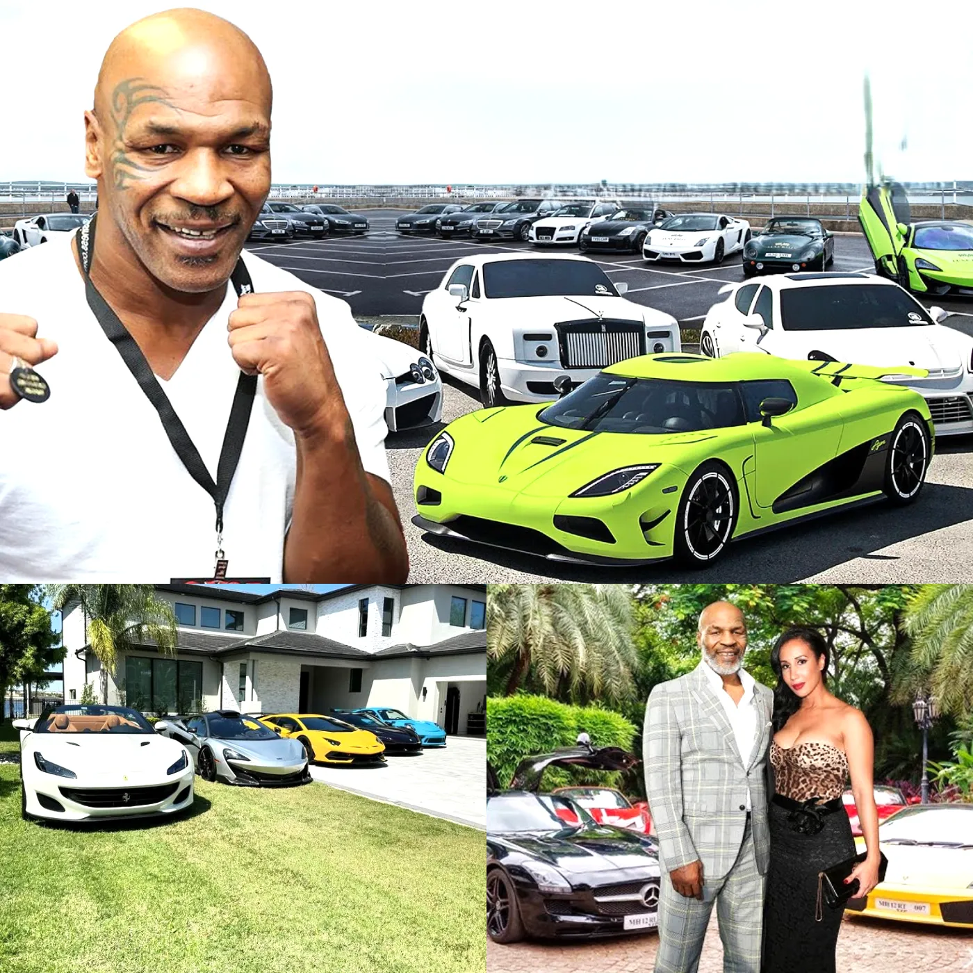 Inside Mike Tyson’s Million-Dollar Supercar Collection - A Showcase of Luxury and Power