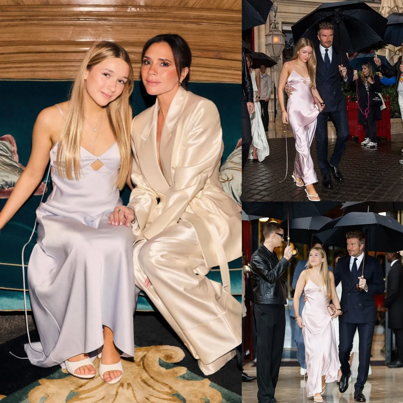 Harper Beckham Fixated on Her Phone While Out in Paris