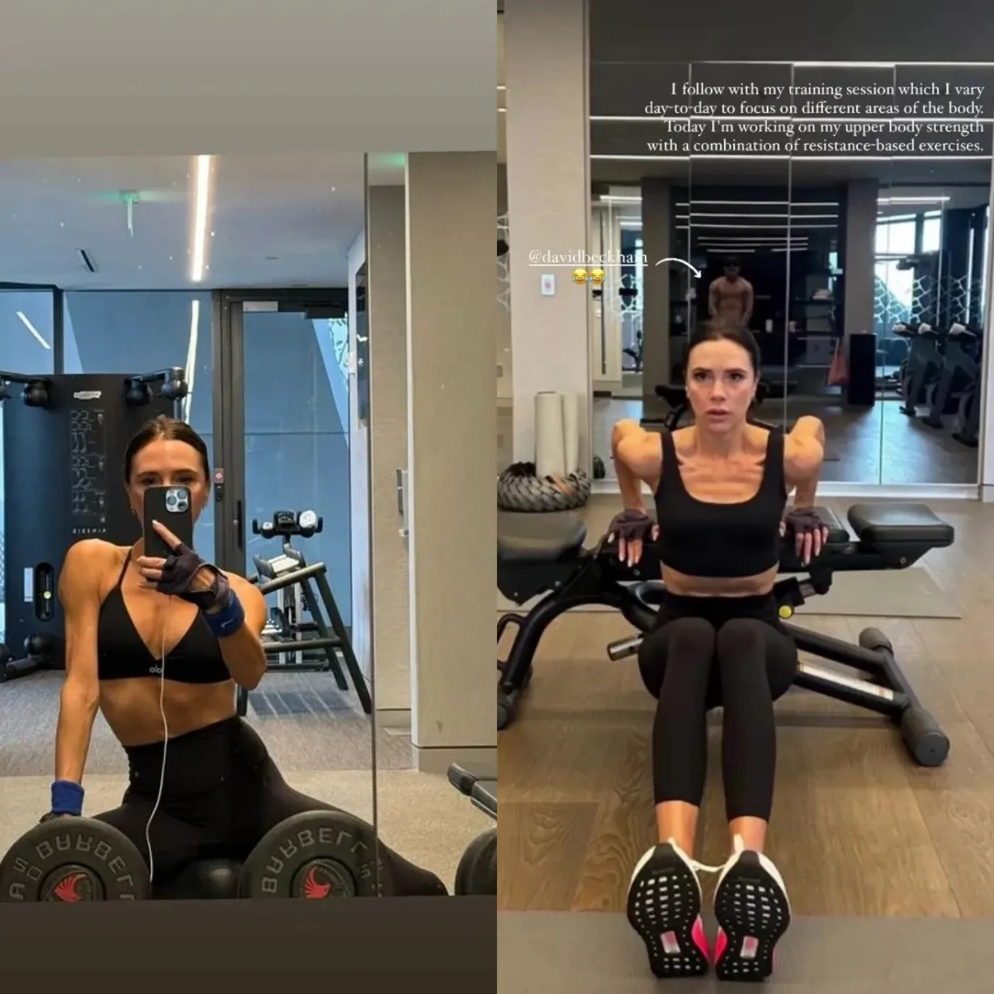 Victoria Beckham Sparks Controversy in Sports Bra