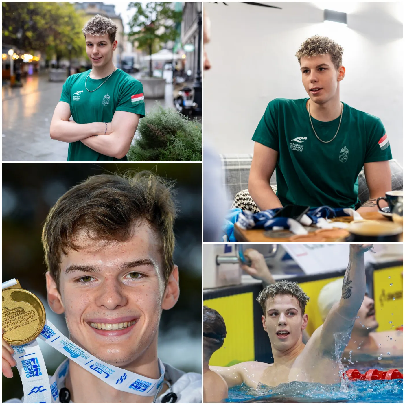 NCAA Champion Zalan Sarkany Aims for Glory at World Championships on Home Turf