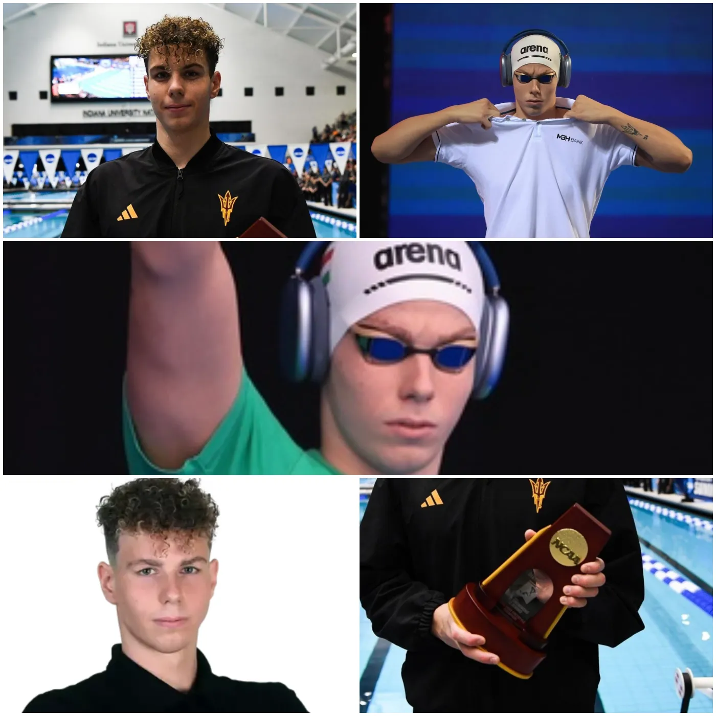 NCAA Champion Zalan Sarkany Aims for Glory at World Championships on Home Turf