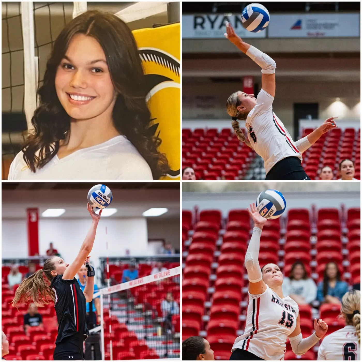 Minot State University Volleyball Team Honors Seniors 2 Minot State University Volleyball Team Honors Seniors