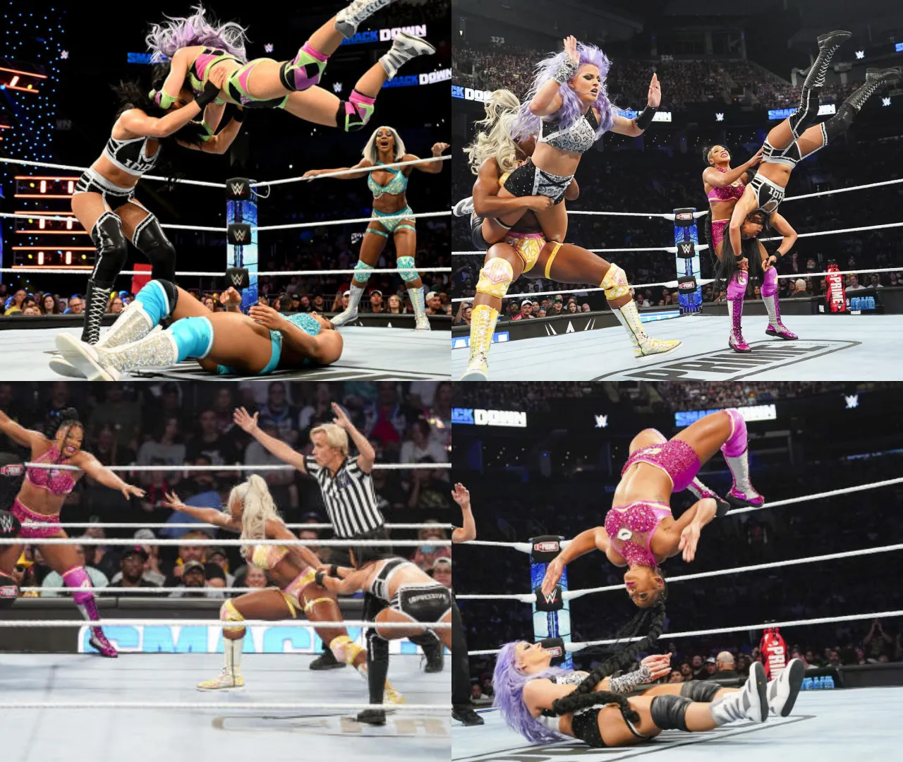 Dominating the championship! Nia Jax defeated Valkyria with a devastating blow...