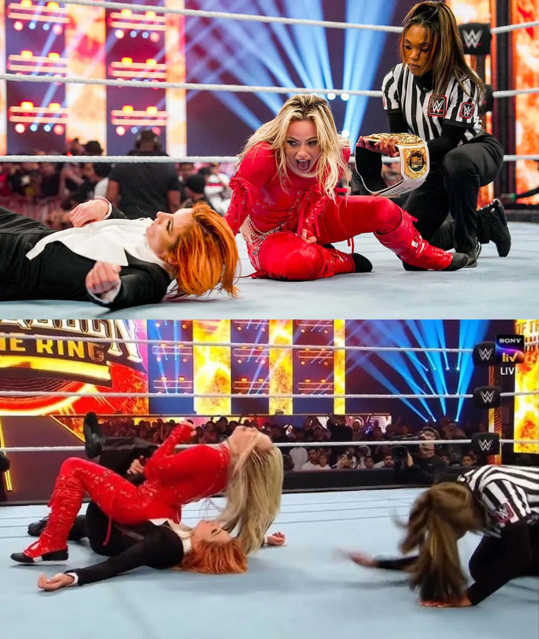 Dominating the championship! Nia Jax defeated Valkyria with a devastating blow...