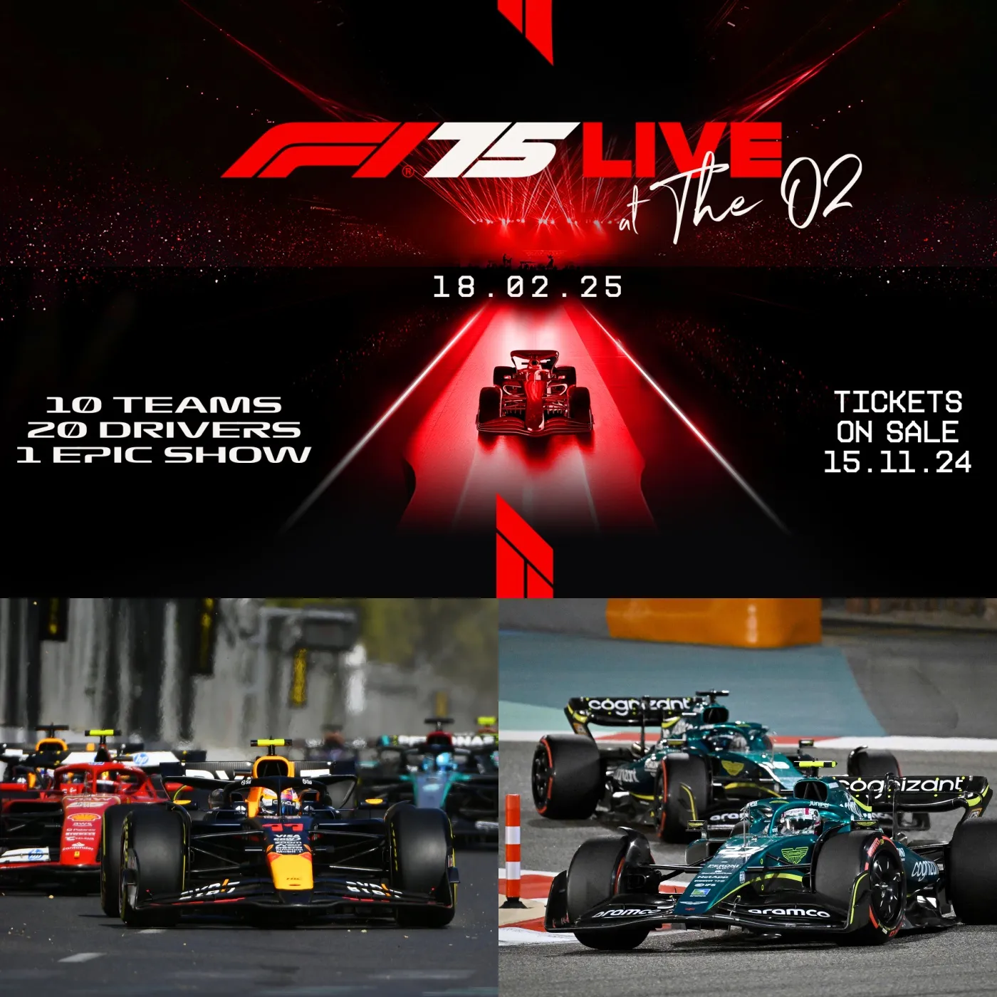 F1 has planned an unprecedented season launch event in London