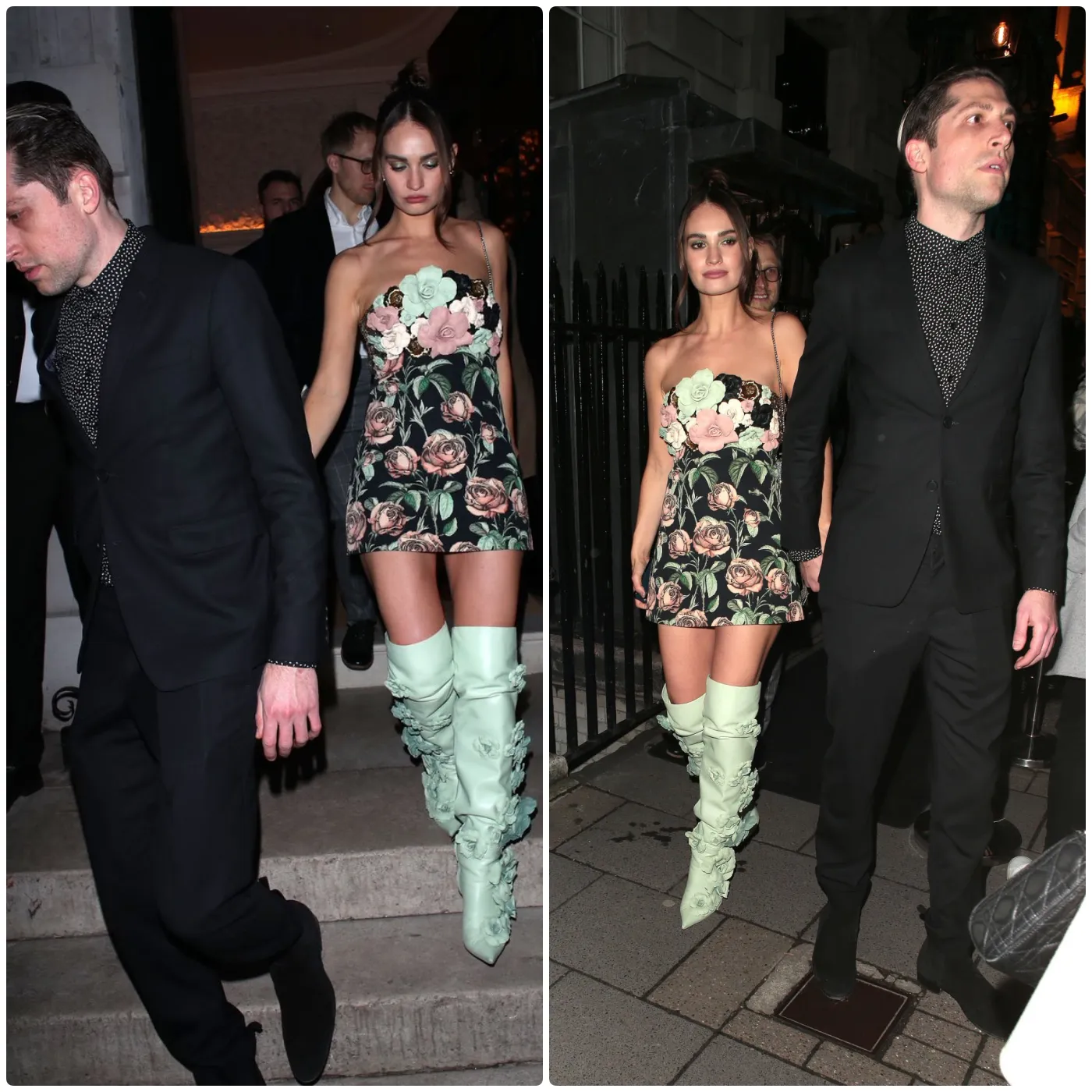 Lily James Officially Meets Her Boyfriend’s Parents