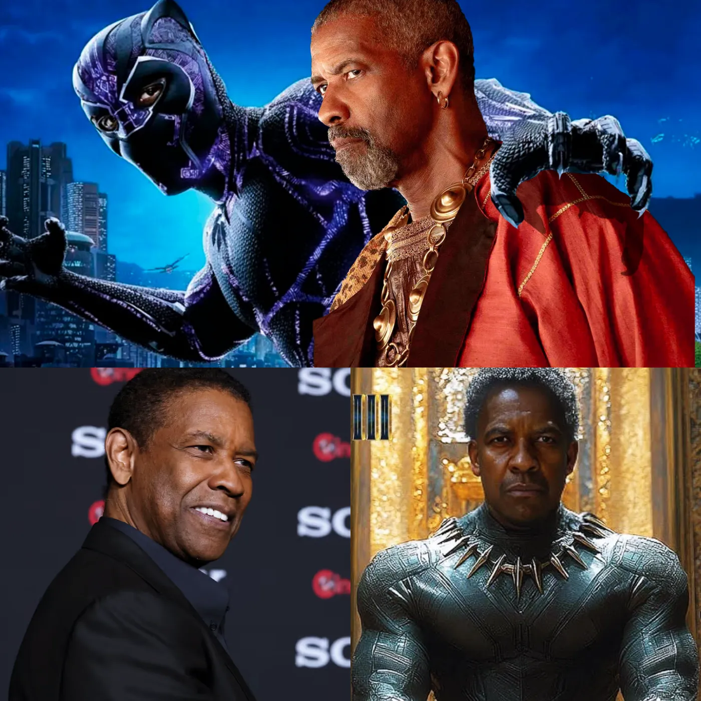 Shocking News: Denzel Washington to Appear in Black Panther 3, Sharing a Heartfelt Story of Friendship