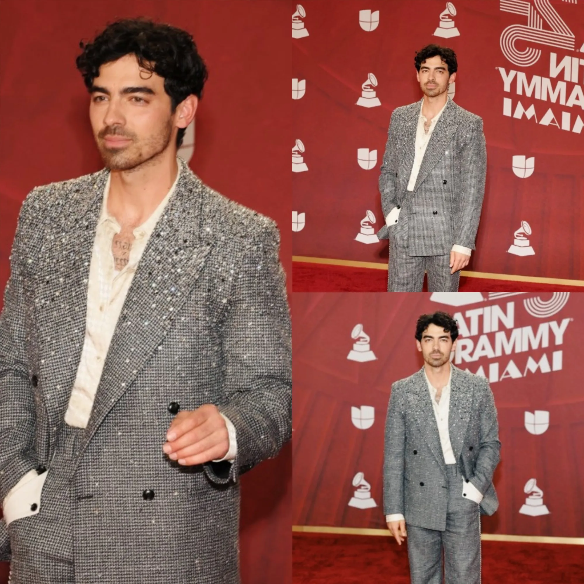 Anitta, Joe Jonas, and Karol G Shine at the 2024 Latin Grammy Awards