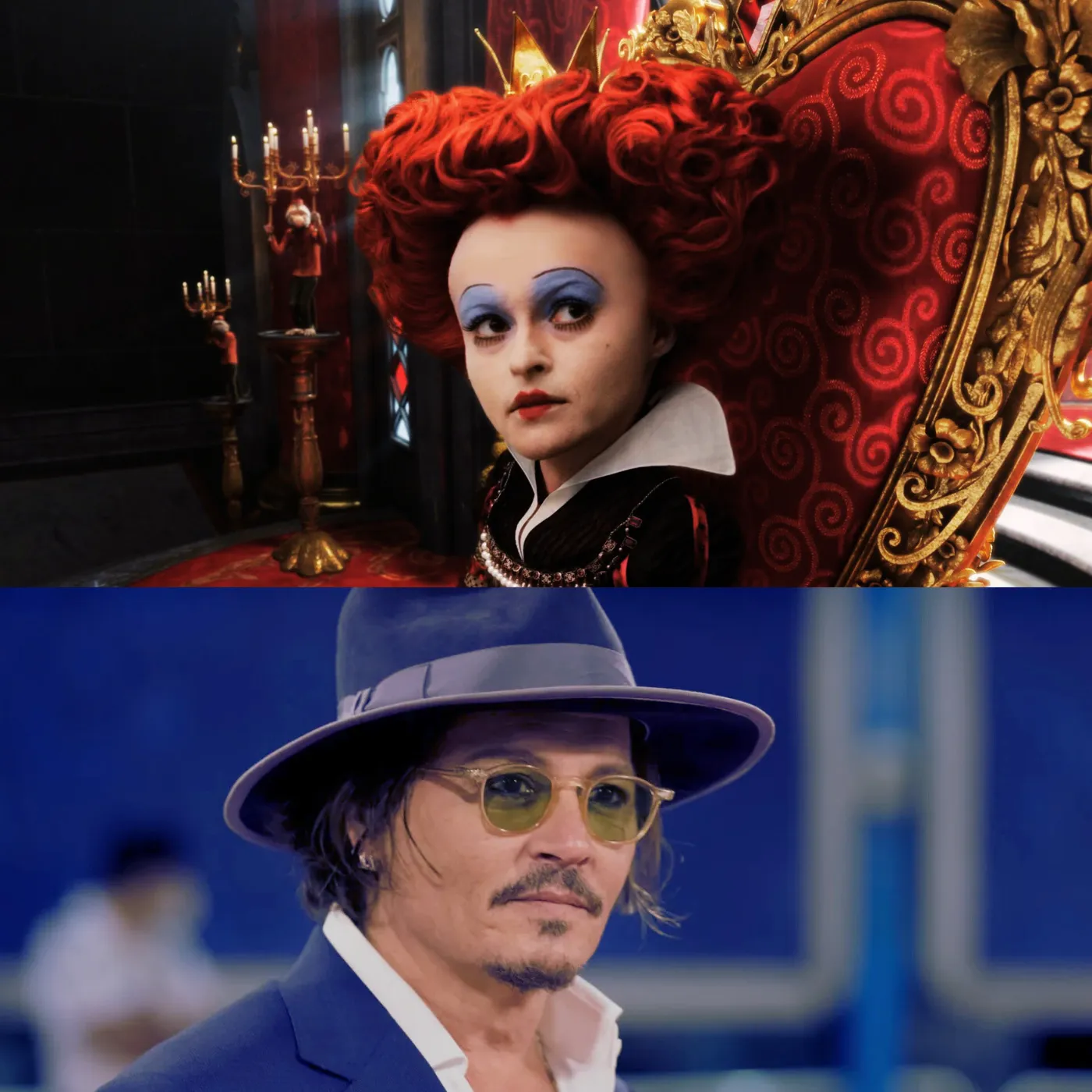 Helena Bonham Carter was the female version of Johnny Depp