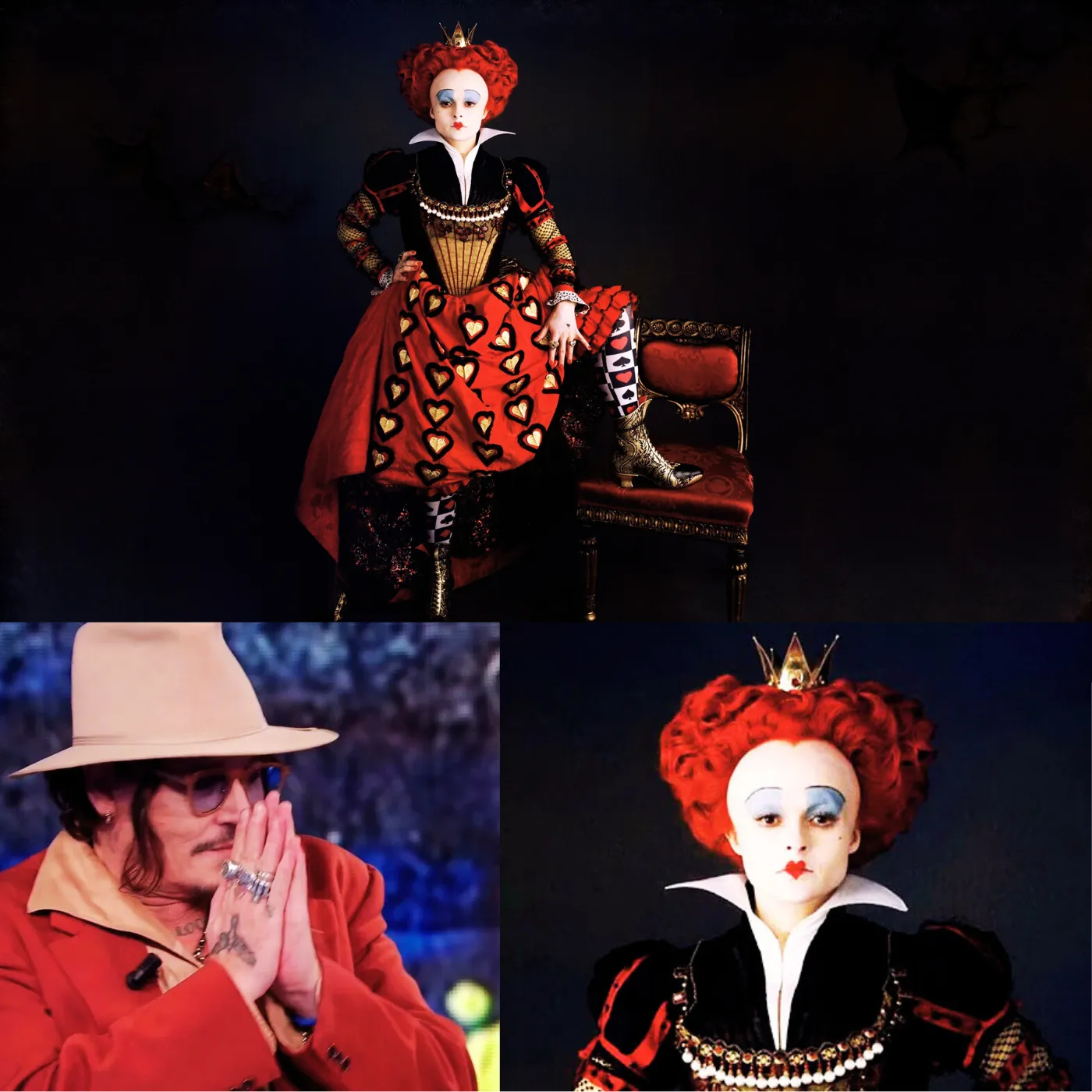 Helena Bonham Carter was the female version of Johnny Depp