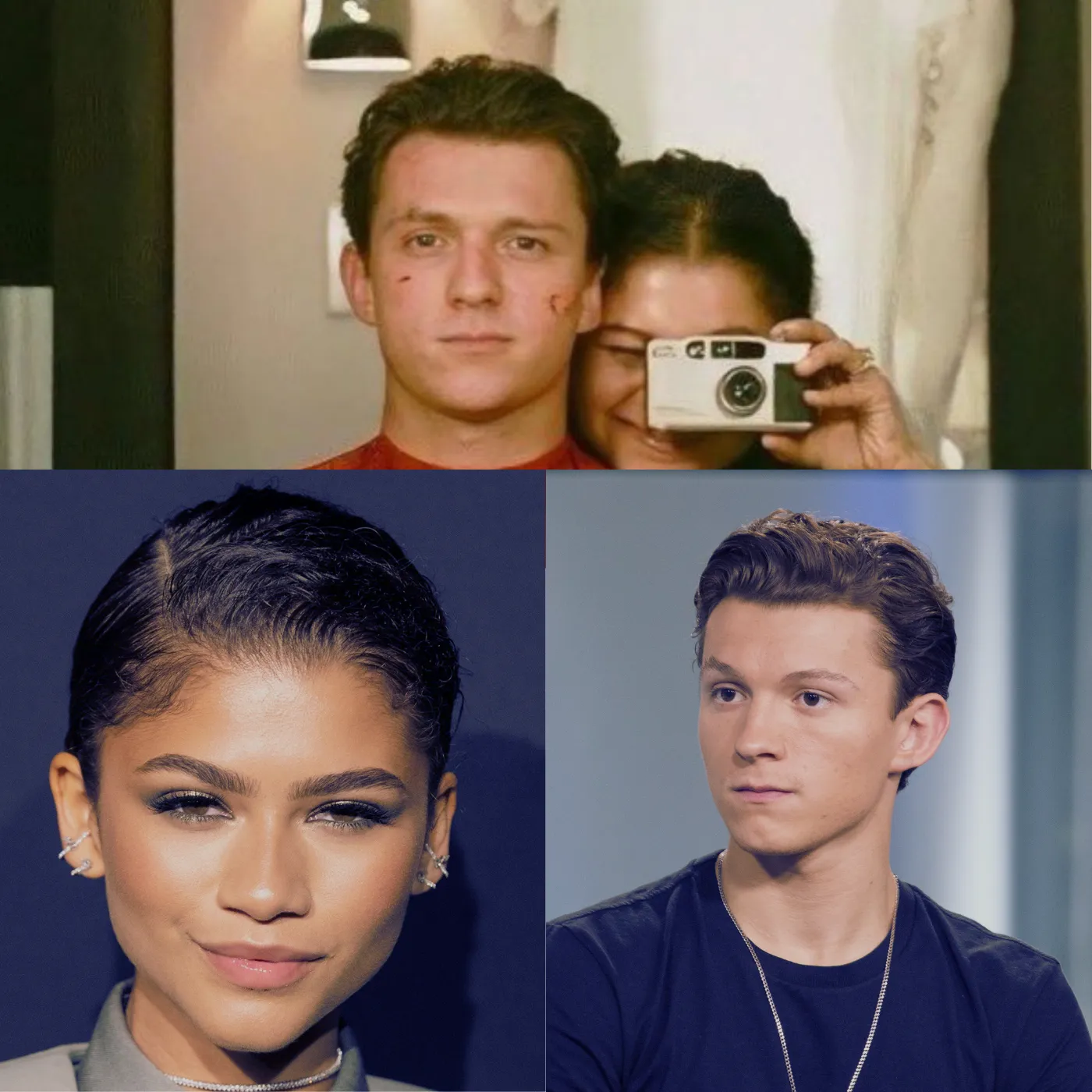 Tom Holland and Zendaya Were Caught Kissing in a Car
