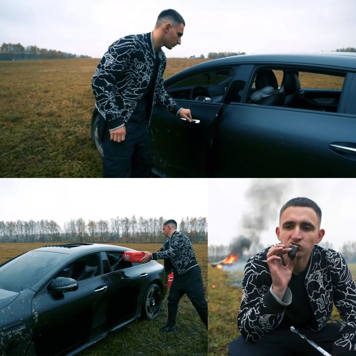 Shocking Beyond Belief: Car Owner Burns Mercedes-AMG in Protest Against Dealer! 2 Shocking Beyond Belief: Car Owner Burns Mercedes-AMG in Protest Against Dealer!