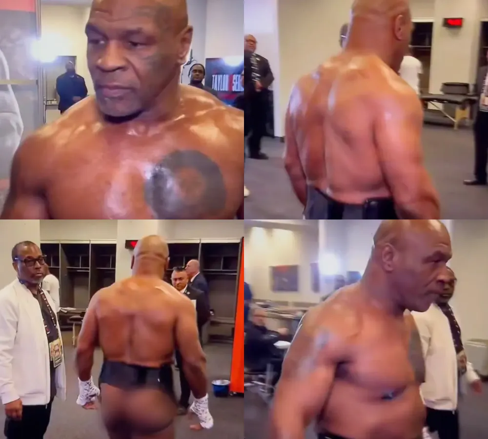 Mike Tyson Breaks the Internet After "Exposing Himself" on Live TV! 2 Mike Tyson Breaks the Internet After "Exposing Himself" on Live TV!
