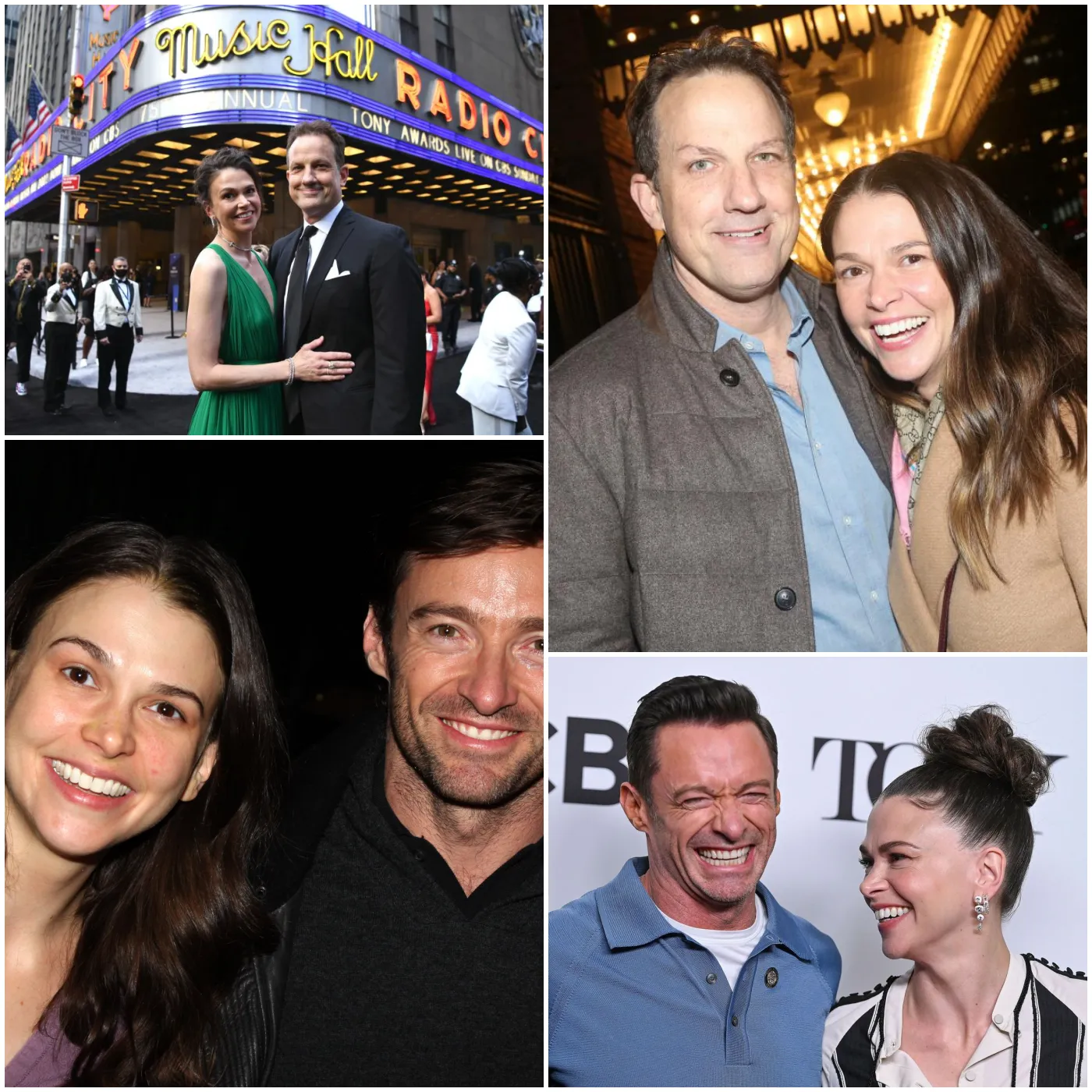 Hugh Jackman and Sutton Foster: A Joyful and Happy Relationship