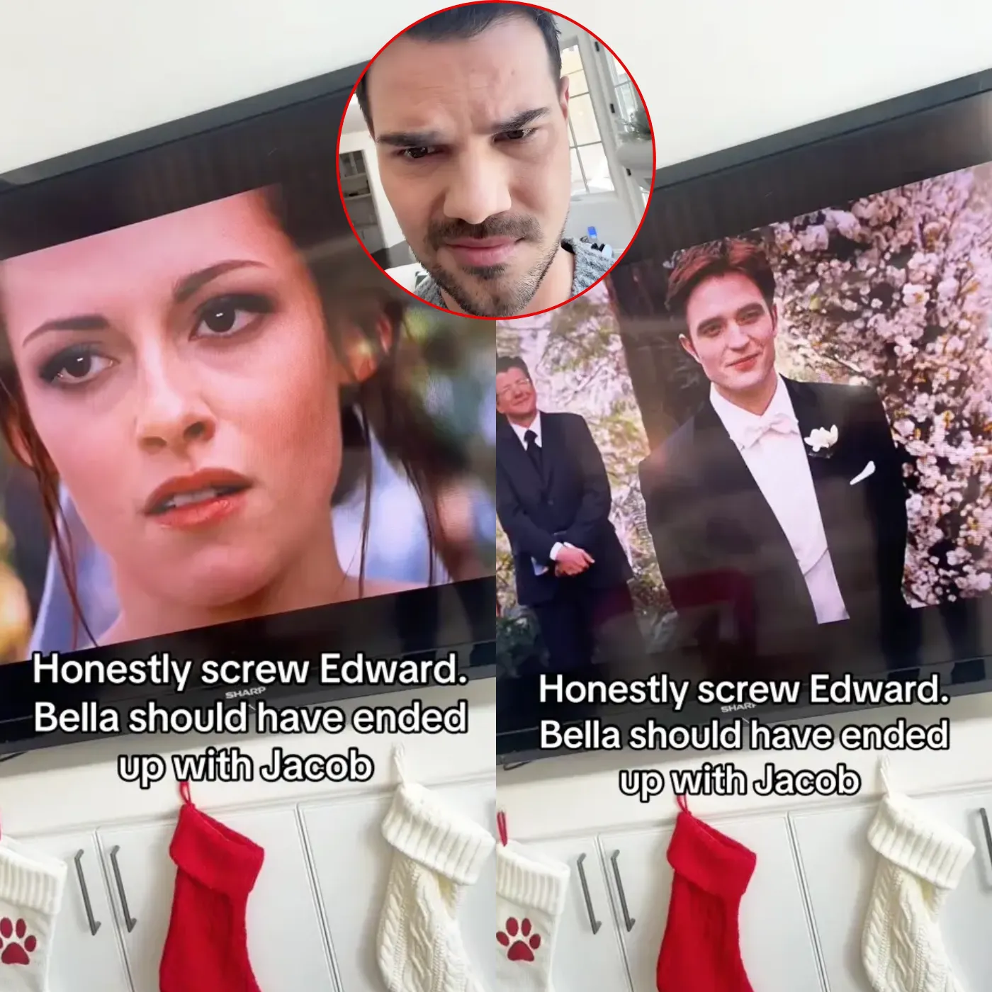 Taylor Lautner Jokes That "Twilight" Should Have Ended with Bella and Jacob Together: "Edward Can Go to Hell"