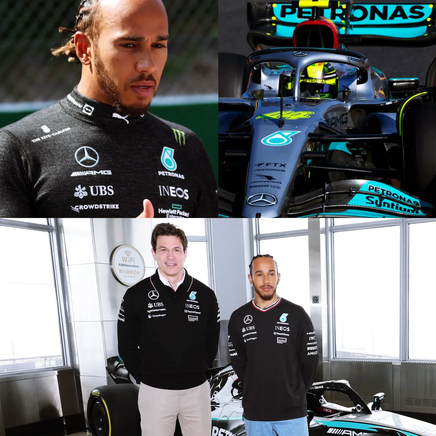 Mercedes is attempting to "destroy" Hamilton on purpose!