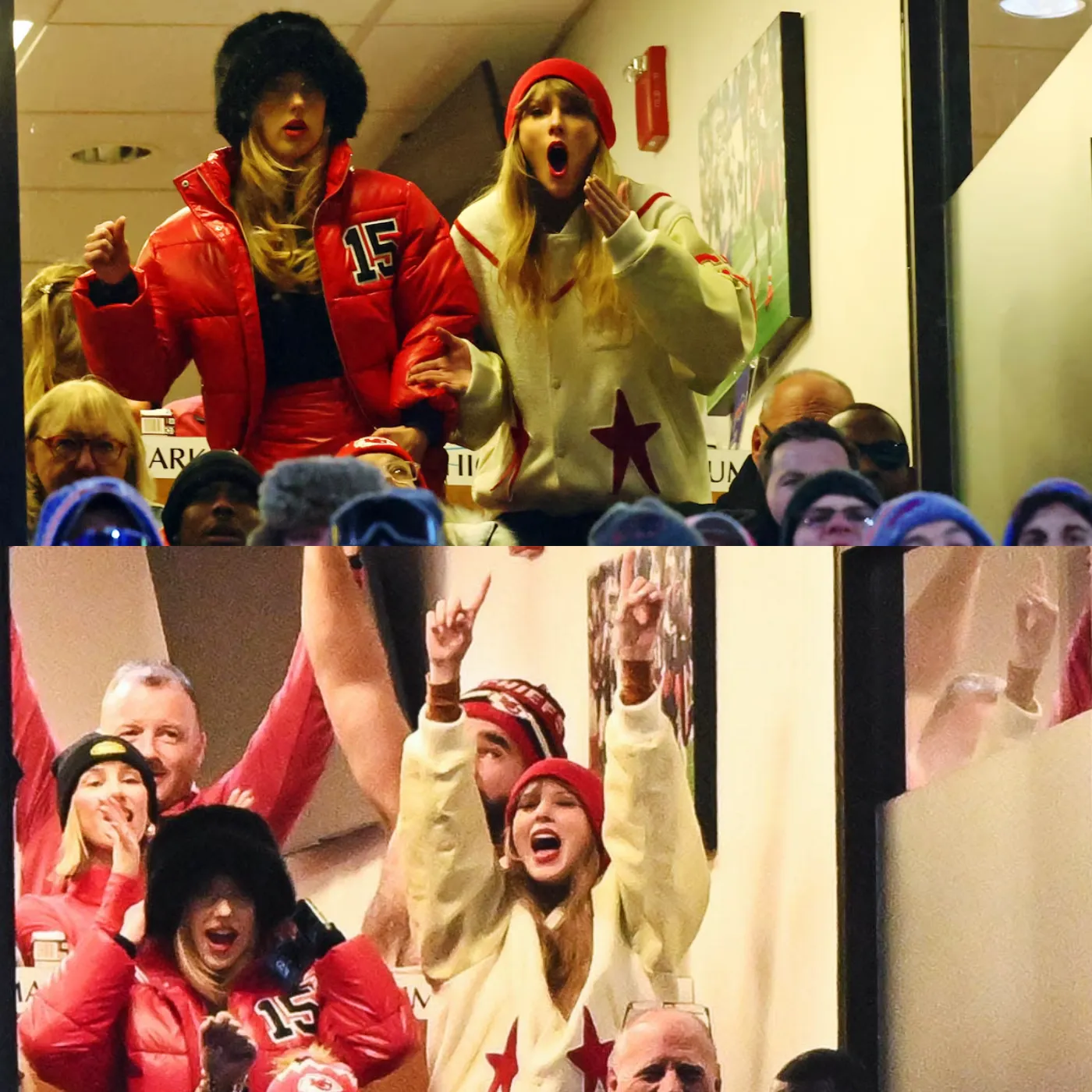 Has Taylor Swift's love for Kelce "cooled off" because she "disappeared" during the Chiefs vs. Bills game? 2 Has Taylor Swift's love for Kelce "cooled off" because she "disappeared" during the Chiefs vs. Bills game?