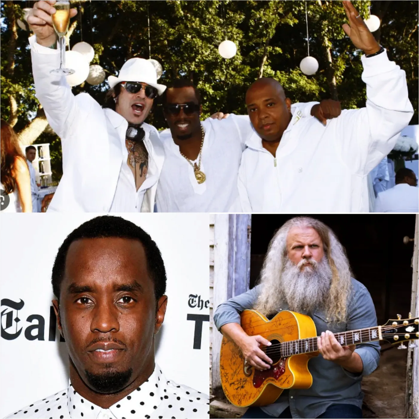 Jamey Johnson is being charged with: The Decline of Art and the White Party