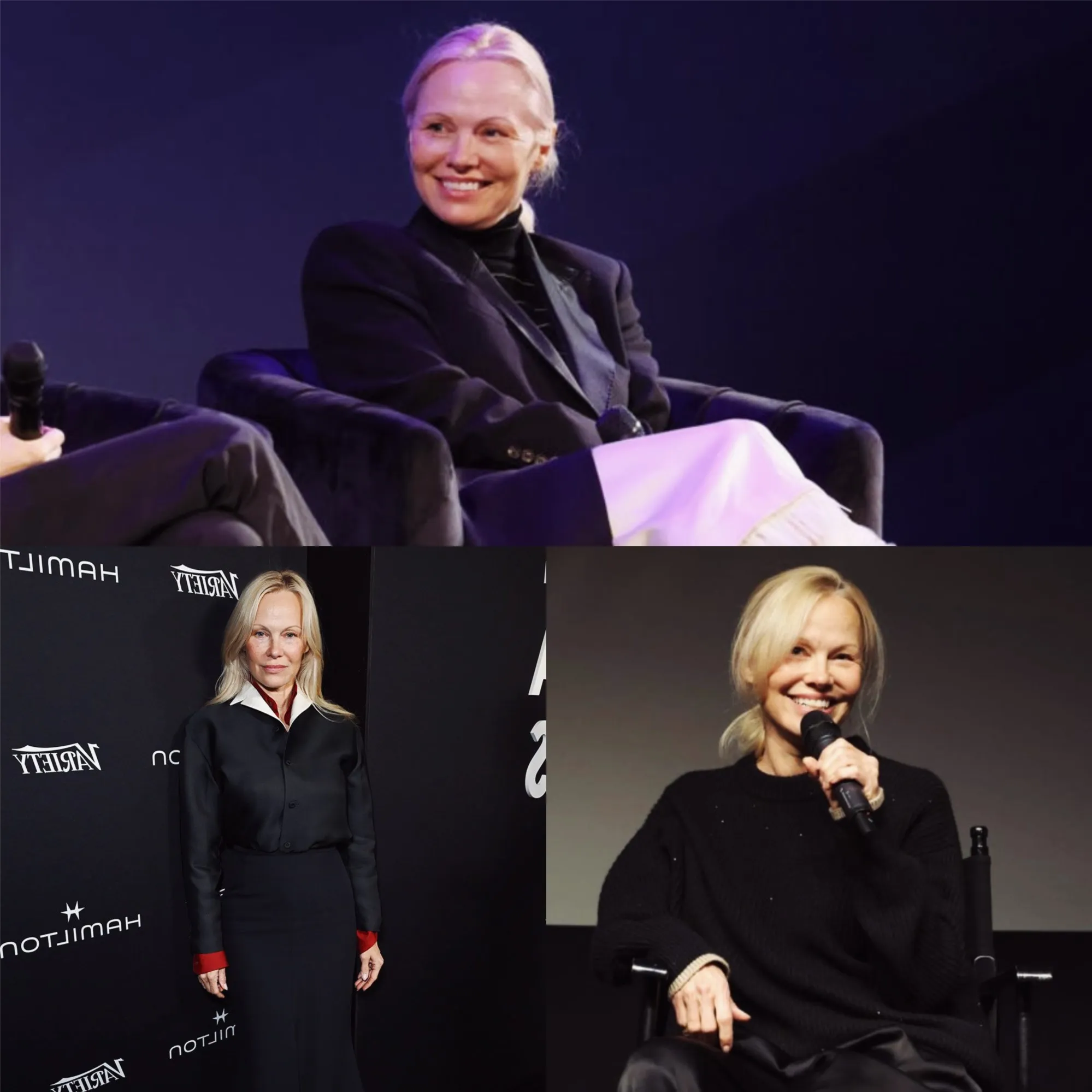 Pamela Anderson: Natural Style and Striking Monochrome Fashion 3 Pamela Anderson: Natural Style and Striking Monochrome Fashion