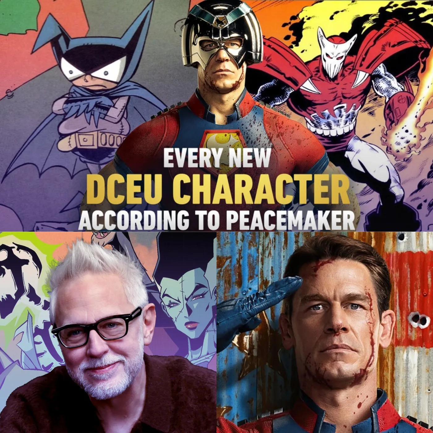 James Gunn Clarifies That 'Almost' the Entire Peacemaker Series is Canon (With One Notable Exception)