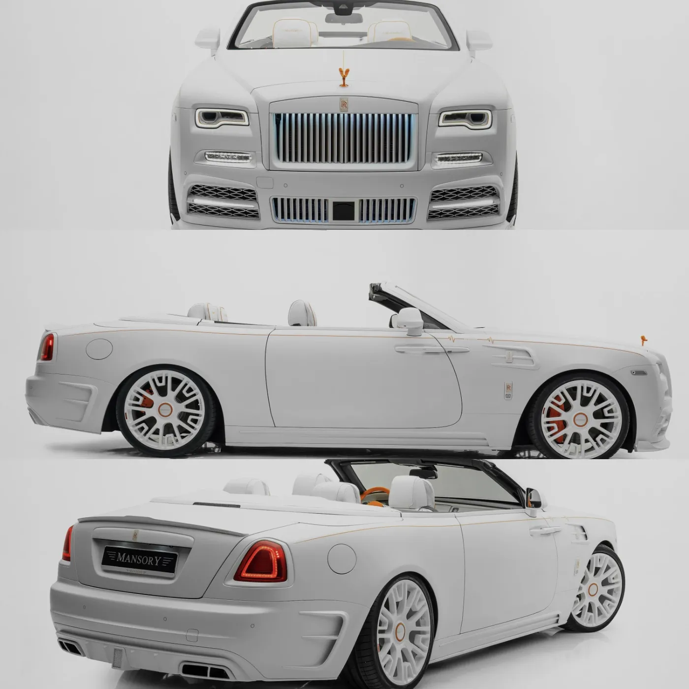 Rolls-Royce Dawn, MANSORY Pulse Edition, The White Luxury Beast That Redefines Opulence!