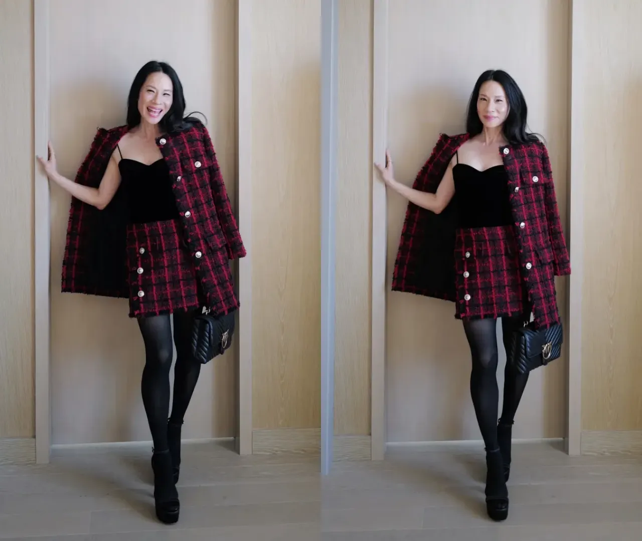 Lucy Liu Stealing Taylor Swift’s Style!!