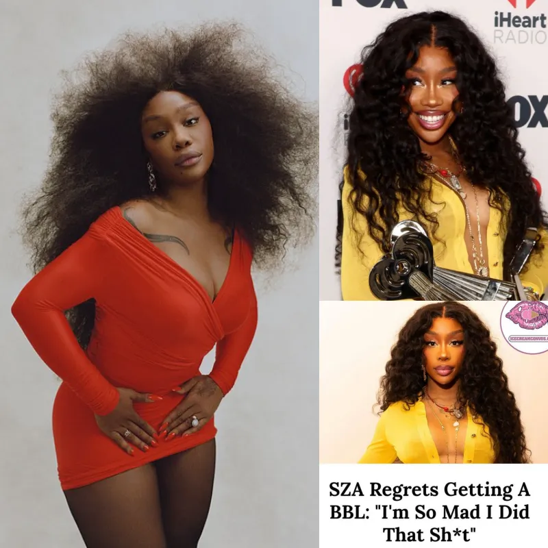 SZA Opens Up About Regretting Her BBL: "I'm So Mad I Did That"