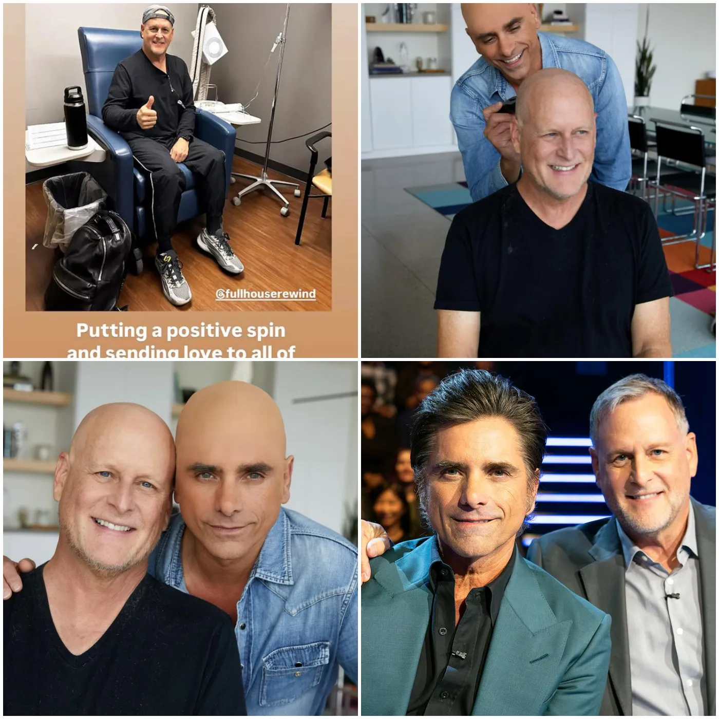 John Stamos Criticized for Wearing a Bald Cap to "Empathize" with Dave Coulier – A Controversial Gesture