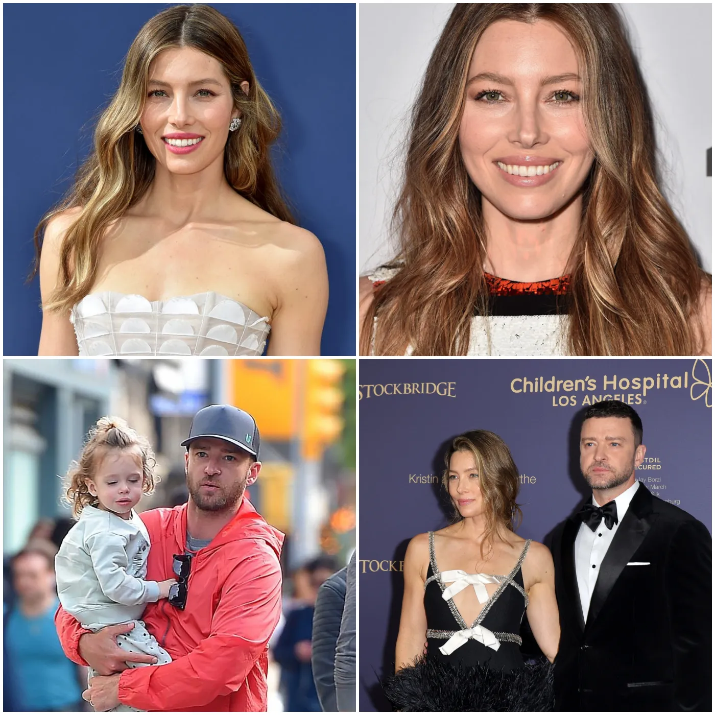 Jessica Biel Makes Rare Appearance with Her Children at Charity Fashion Show