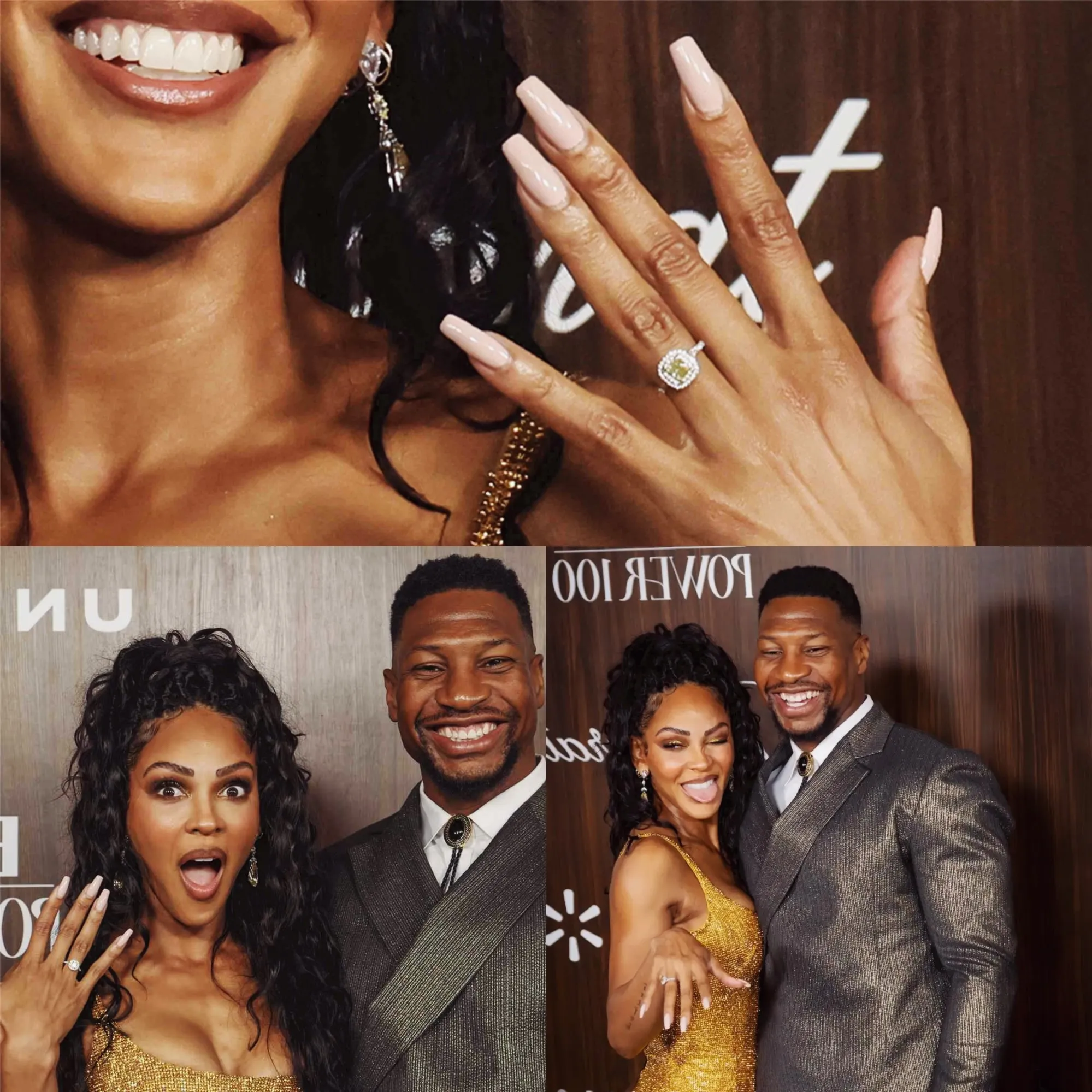 Jonathan Majors and Meagan Good Confirm Their Engagement: "It's a Season of Joy"