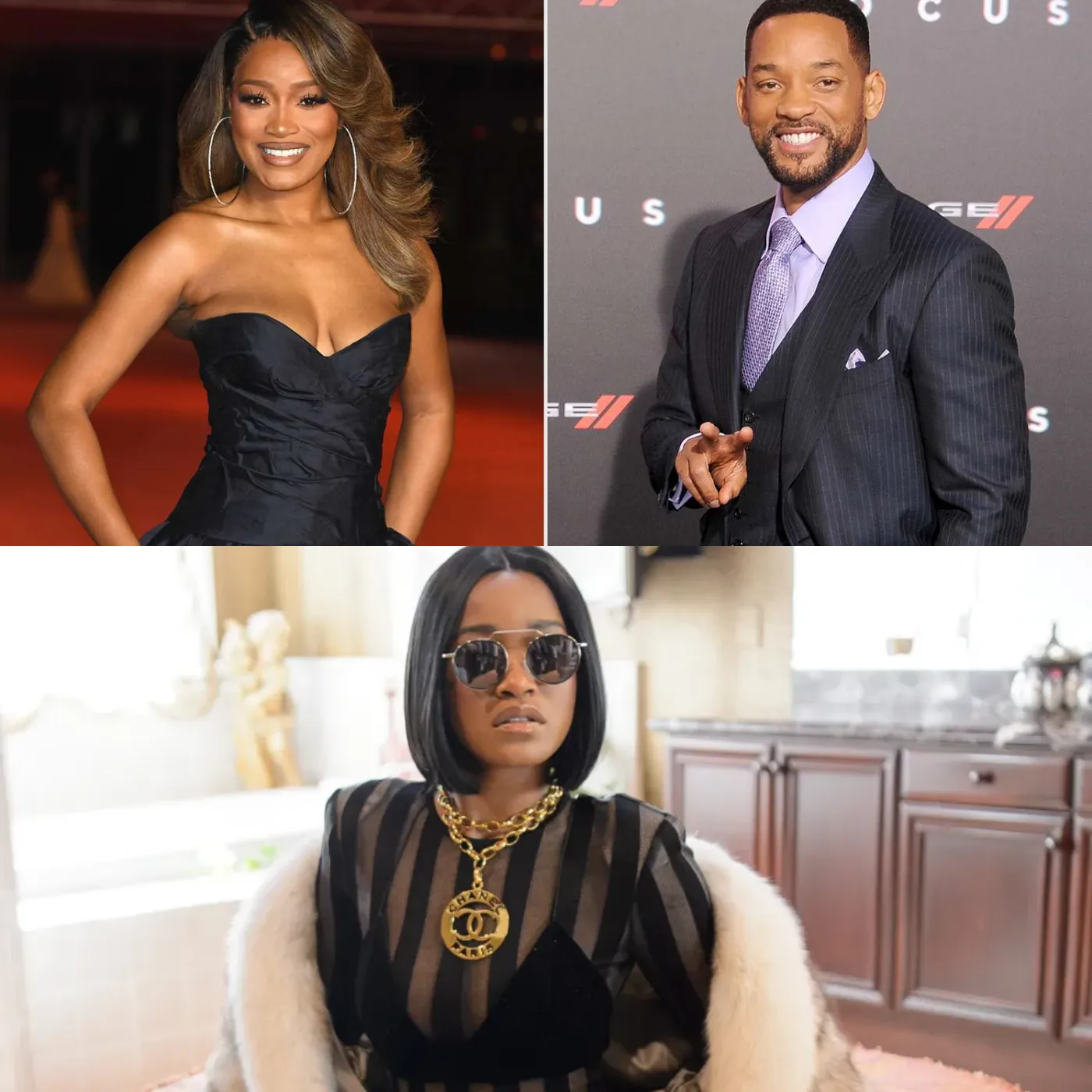 A Special Voicemail from Will Smith Leaves Keke Palmer Stunned