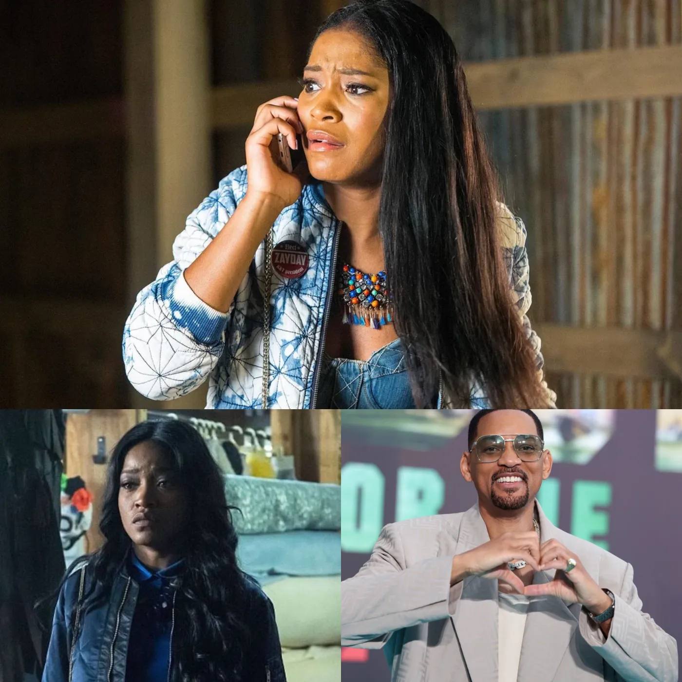 A Special Voicemail from Will Smith Leaves Keke Palmer Stunned