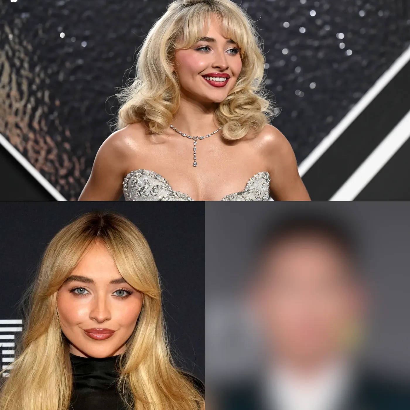 Sabrina Carpenter with an older man