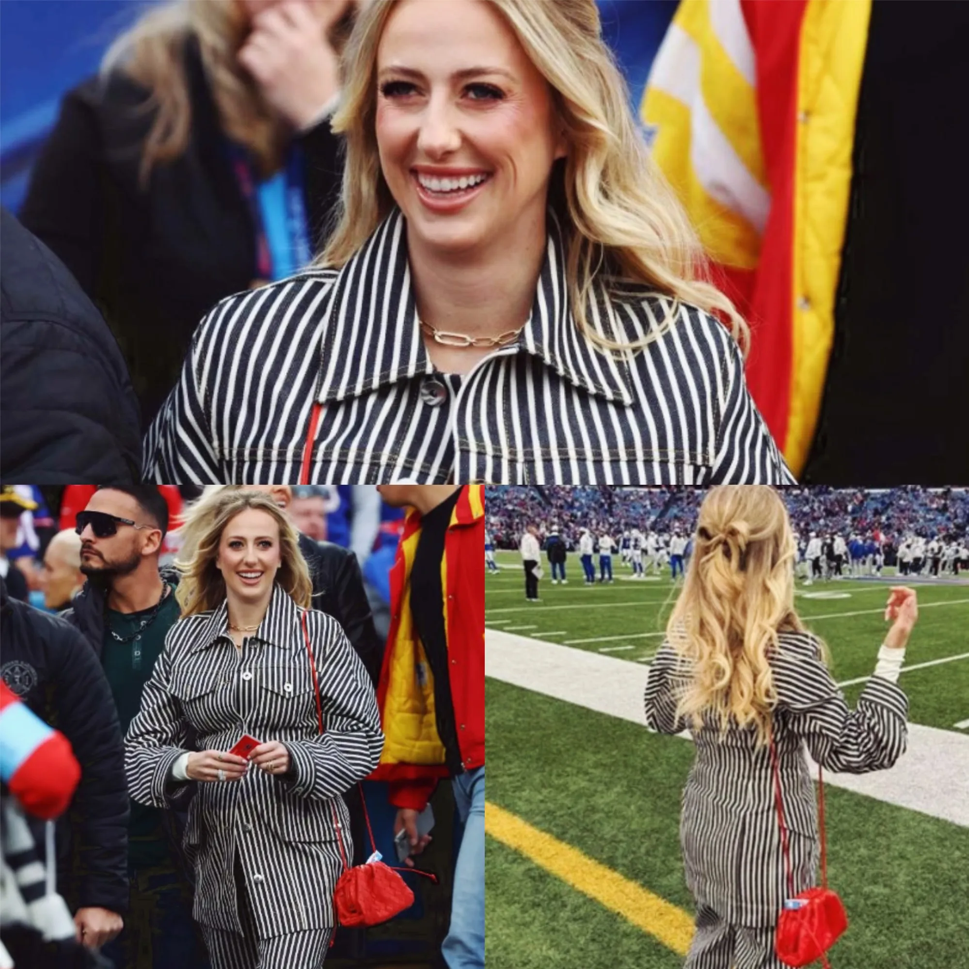 Brittany Mahomes Shines with Stunning Fashion at Chiefs-Bills Game While Expecting Baby Number Three