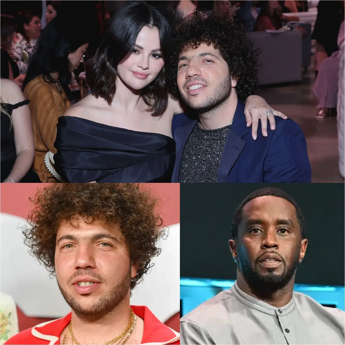 Benny Blanco, Selena Gomez's boyfriend, is accused by Selena of being gay and having a covert affair with Diddy.