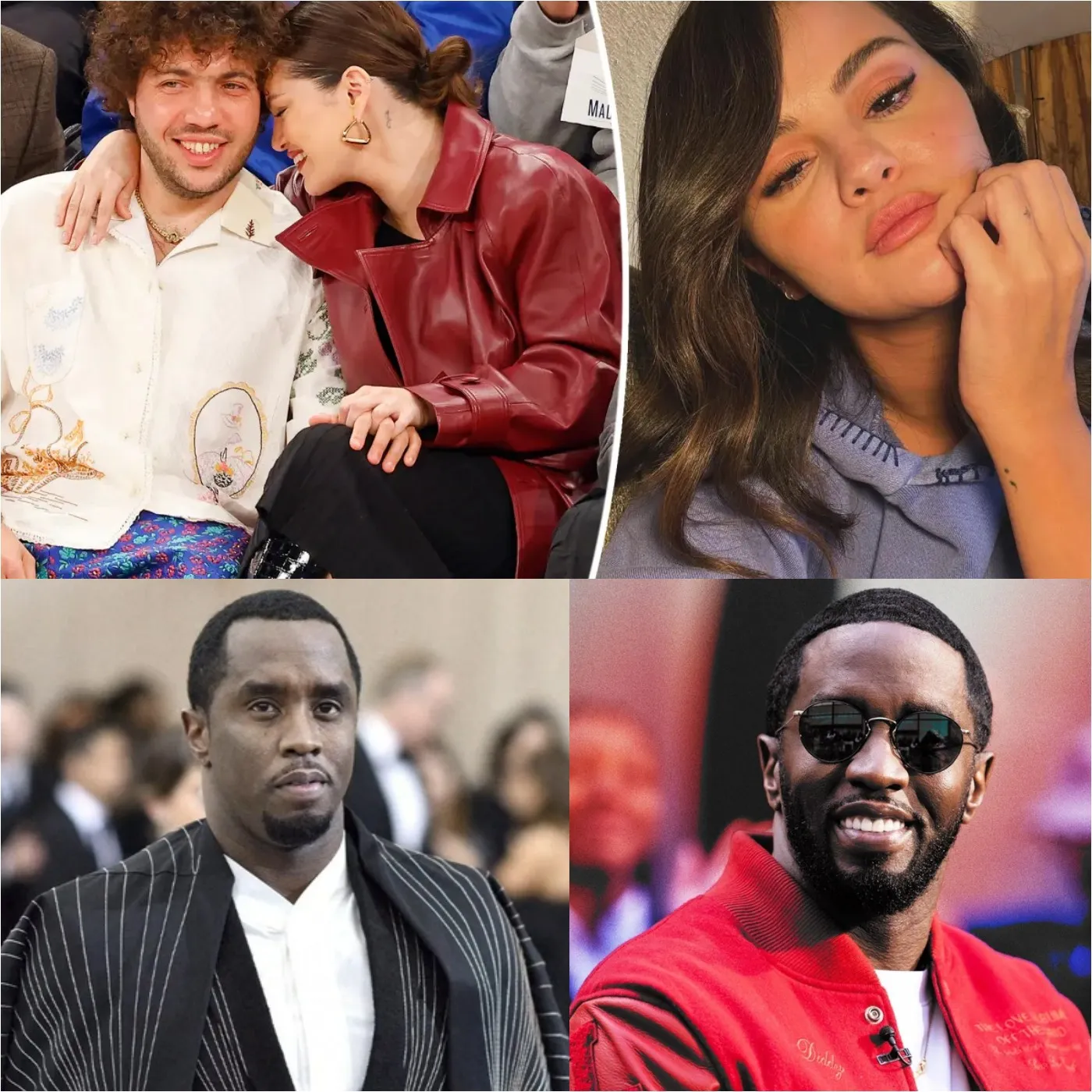 Benny Blanco, Selena Gomez's boyfriend, is accused by Selena of being gay and having a covert affair with Diddy.