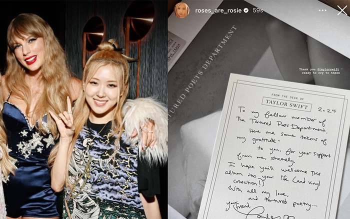 Rosé (BlackPink) shares valuable advice from Taylor Swift