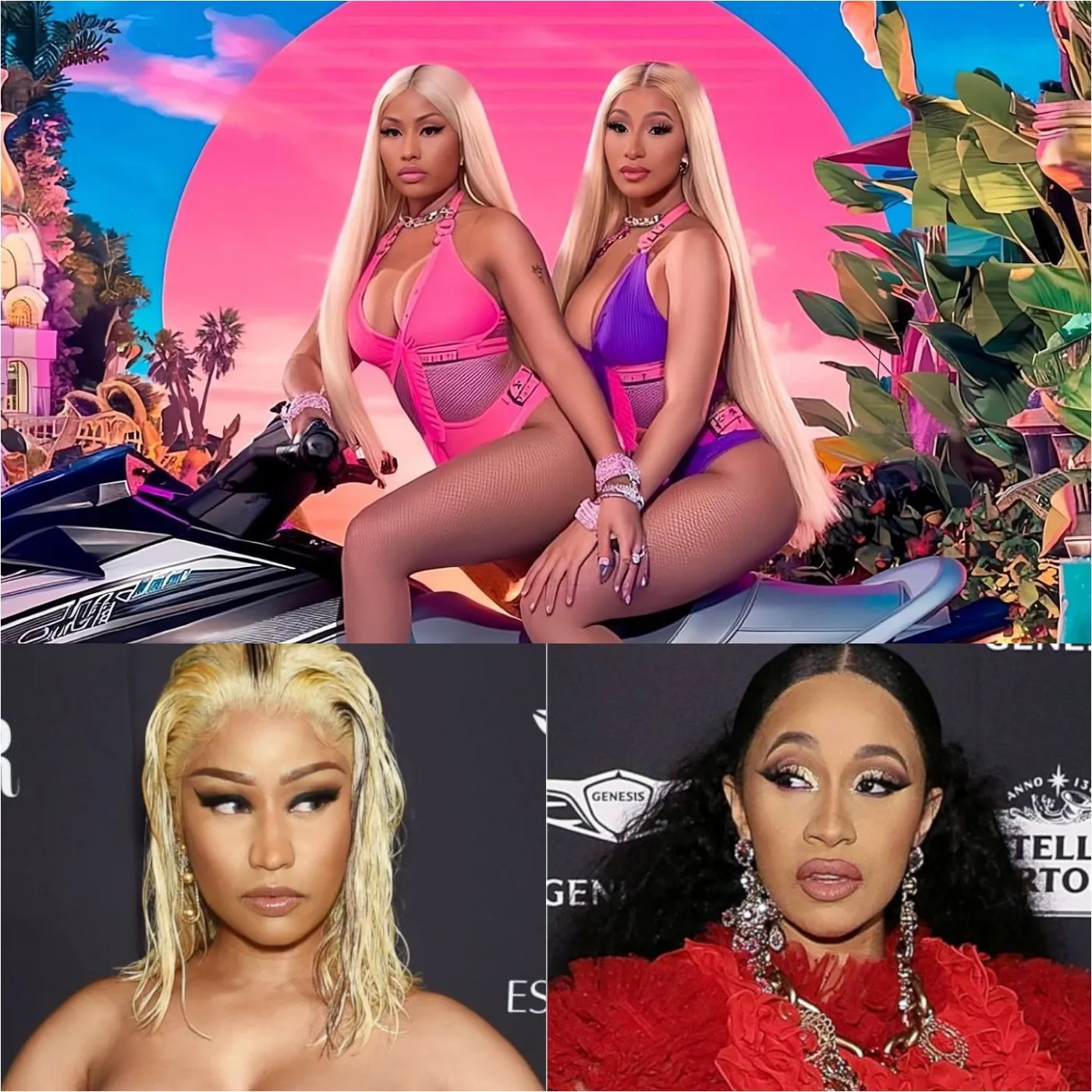The reality of Cardi B's and Nicki Minaj's work "closes old situation."