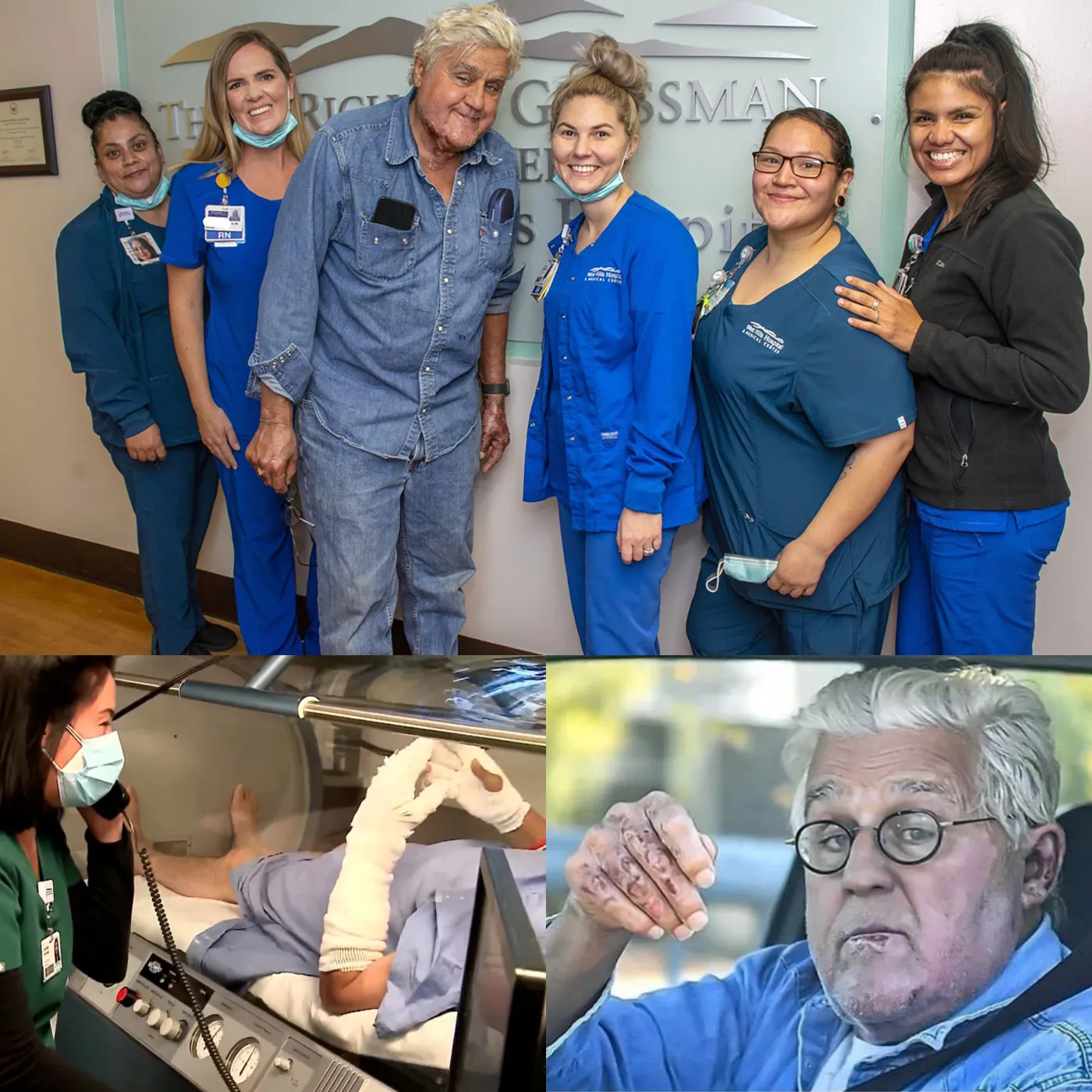 Severe Accident - Jay Leno Hospitalized in Critical Condition