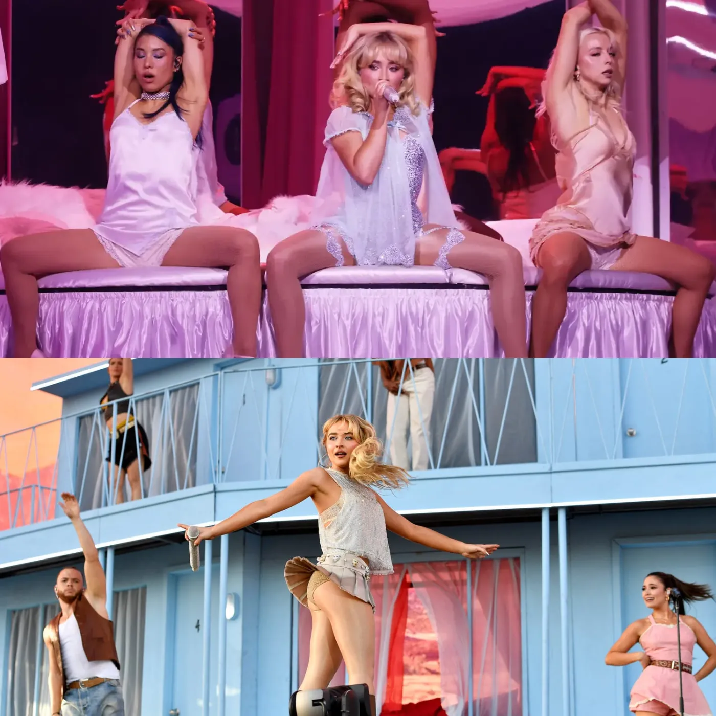 Sabrina Carpenter bravely 'changed' and acted in a hot scene, but was criticized by the audience