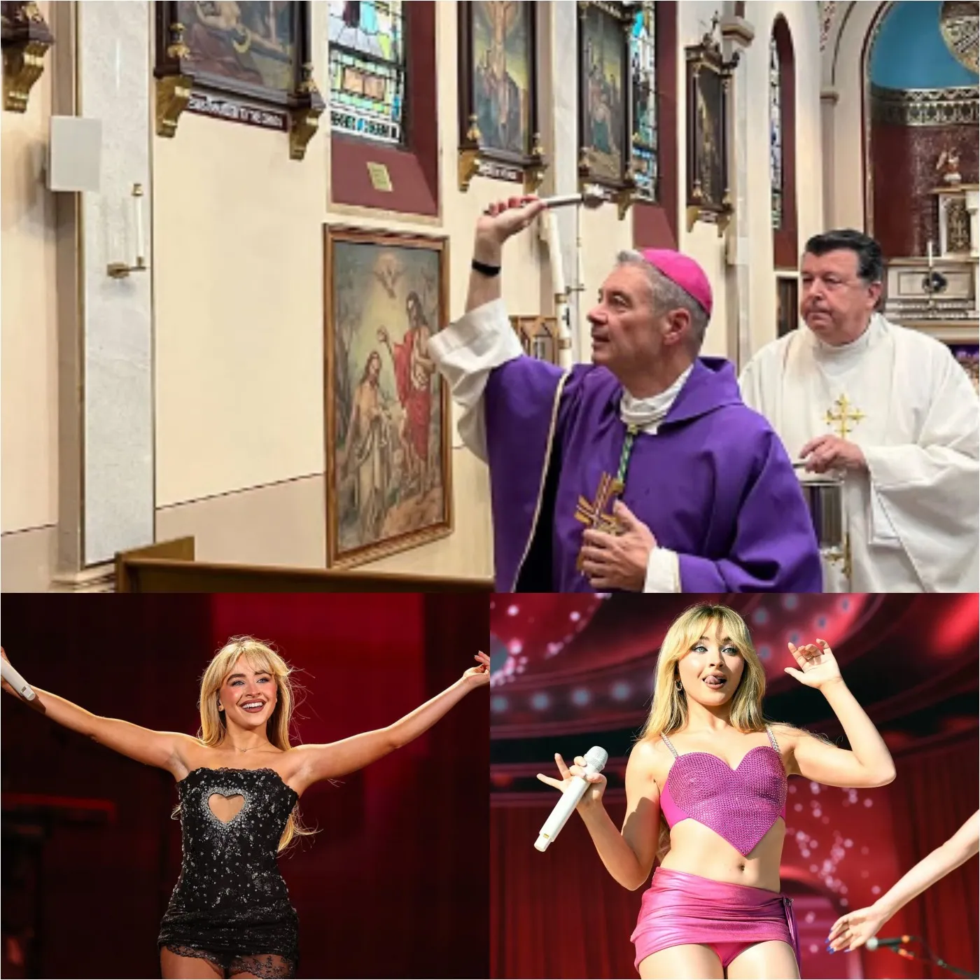 Monsignor Jamie Gigantiello Sues Sabrina Carpenter Over "Feather" Music Video Dismissal