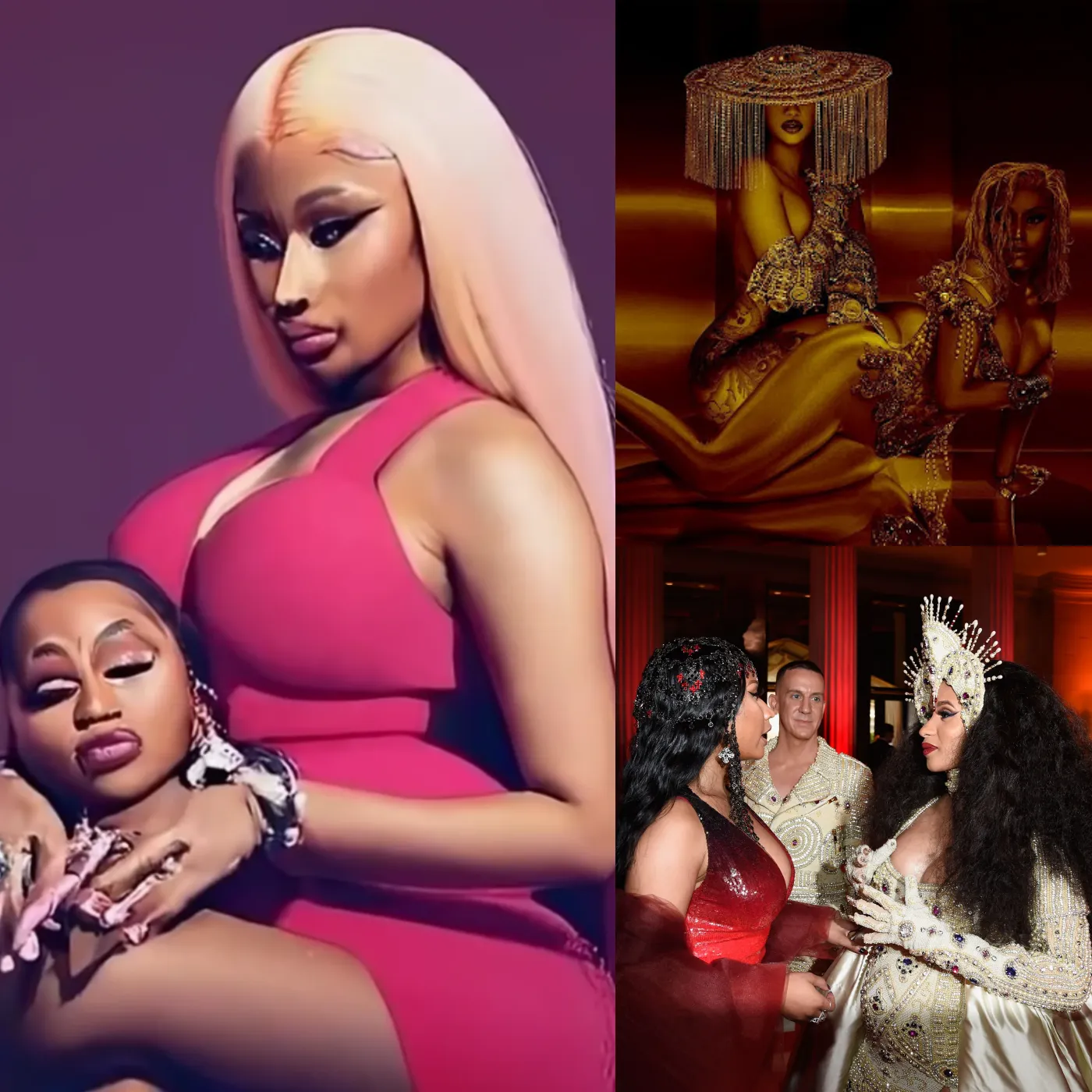 The underground fight ends, Cardi B and Nicki Minaj unleash the blockbuster smash "Keep Dreaming" 3 The underground fight ends, Cardi B and Nicki Minaj unleash the blockbuster smash "Keep Dreaming"