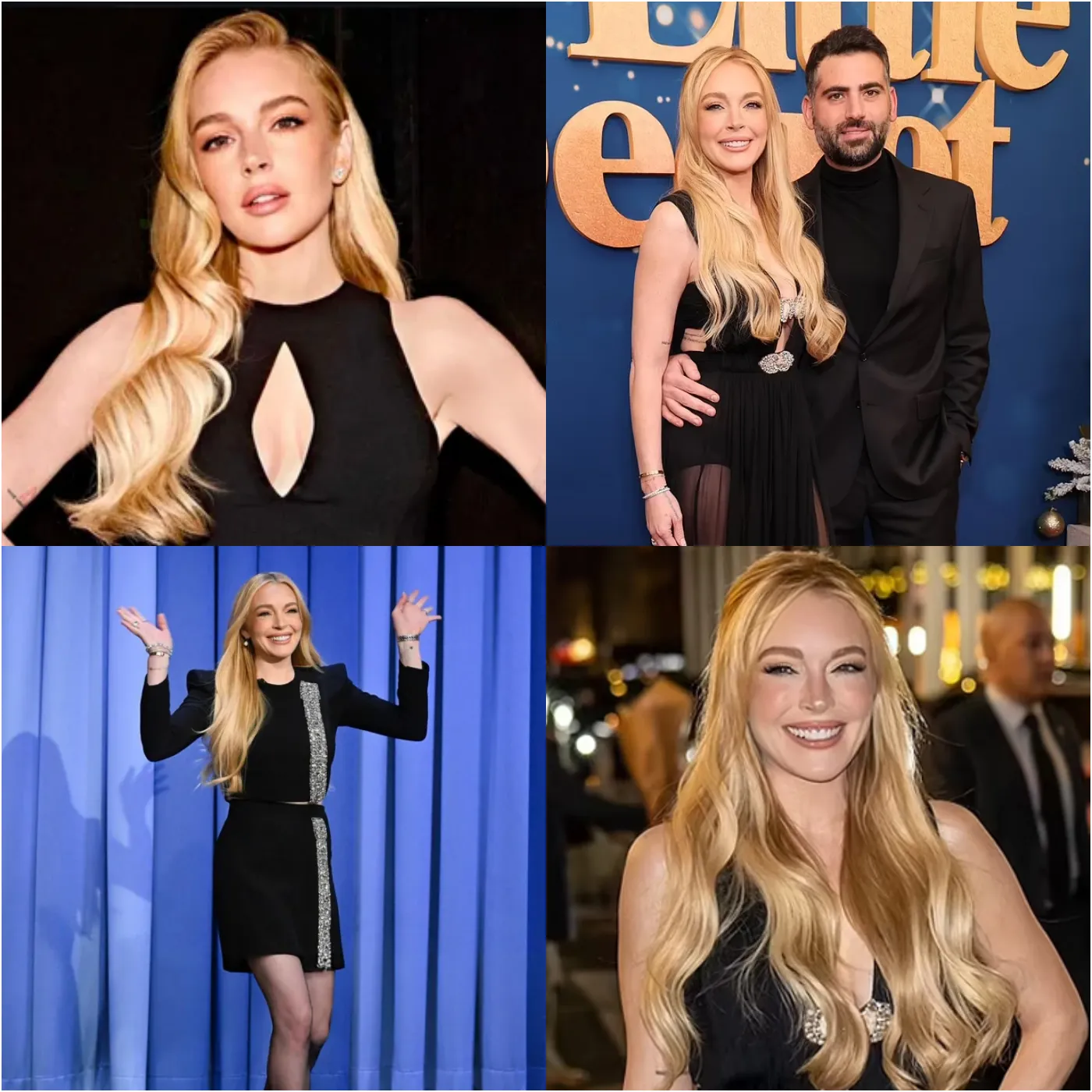 Lindsay Lohan Makes First Public Appearance Post-Cosmetic Surgery at New Movie Premiere