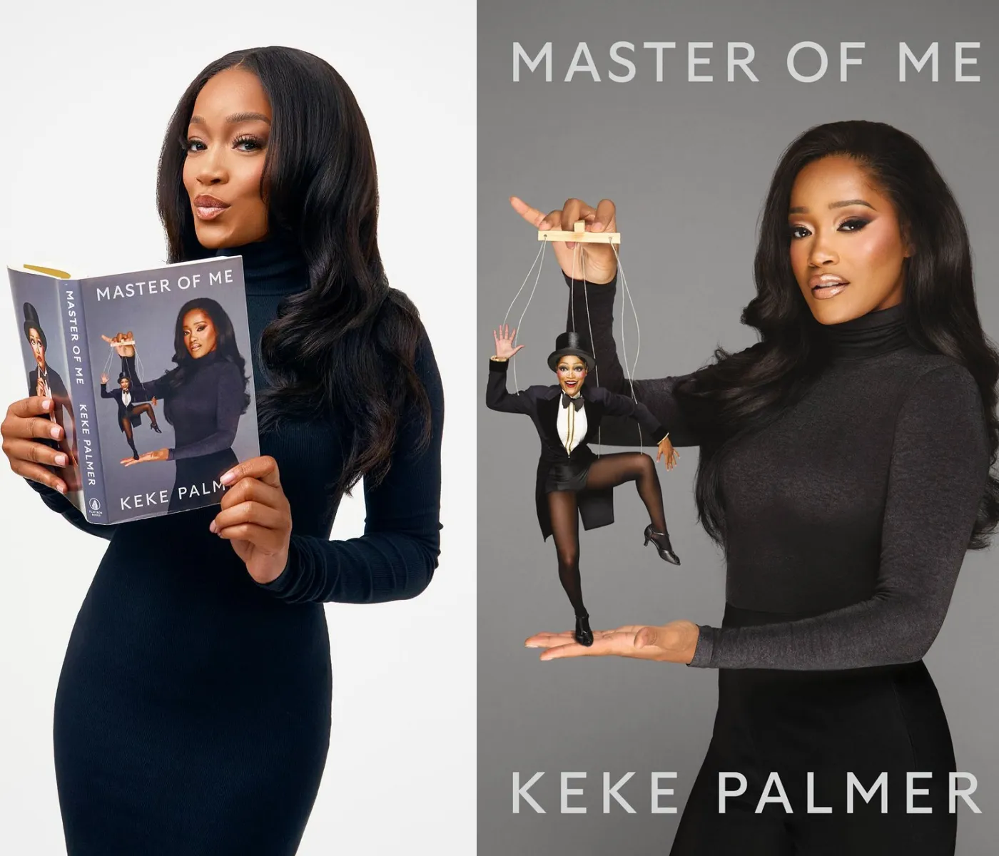 Keke Palmer Stuns in Classic Striped Ensemble While Promoting Her New Book in NYC