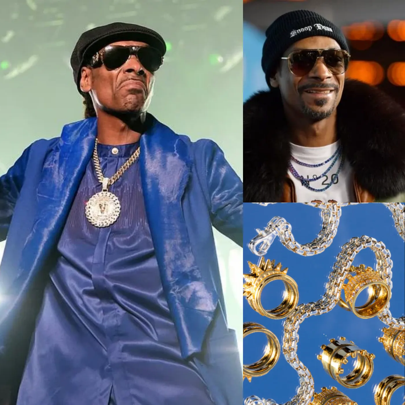 Snoop Dog's Love Jewelry Collection Worth Over $1,000 