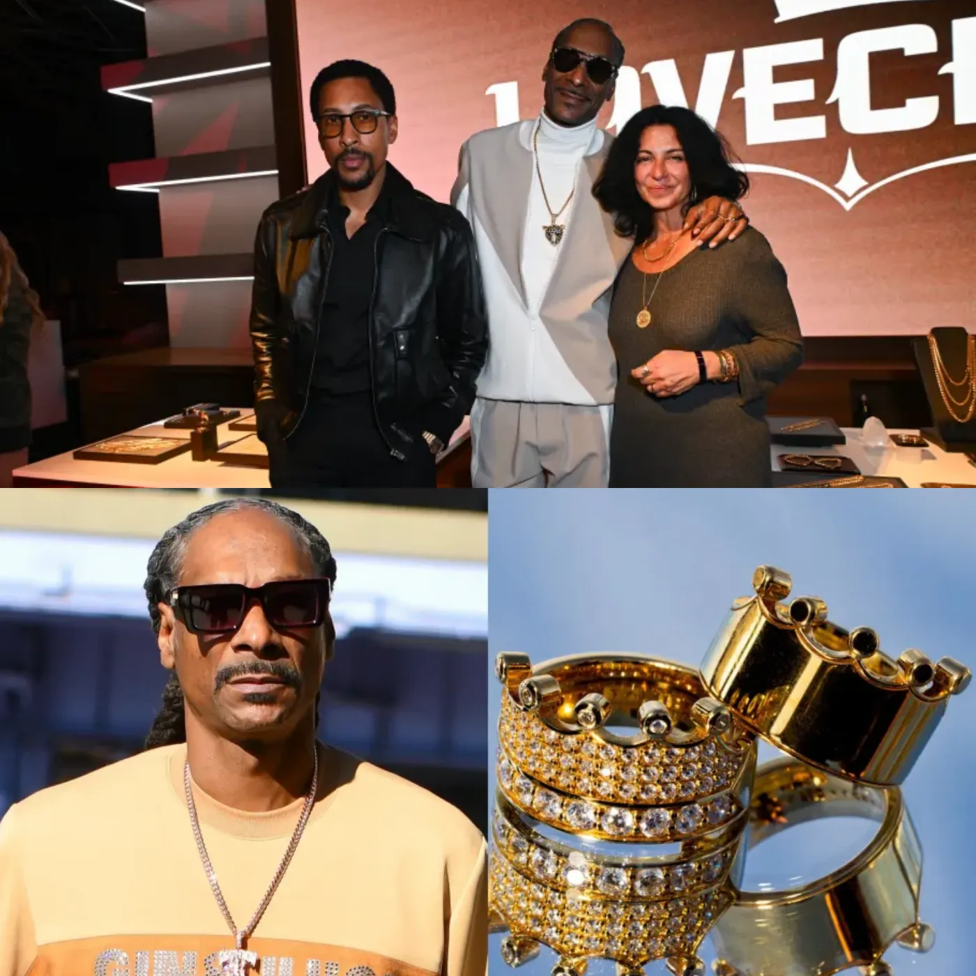Snoop Dog's Love Jewelry Collection Worth Over $1,000 