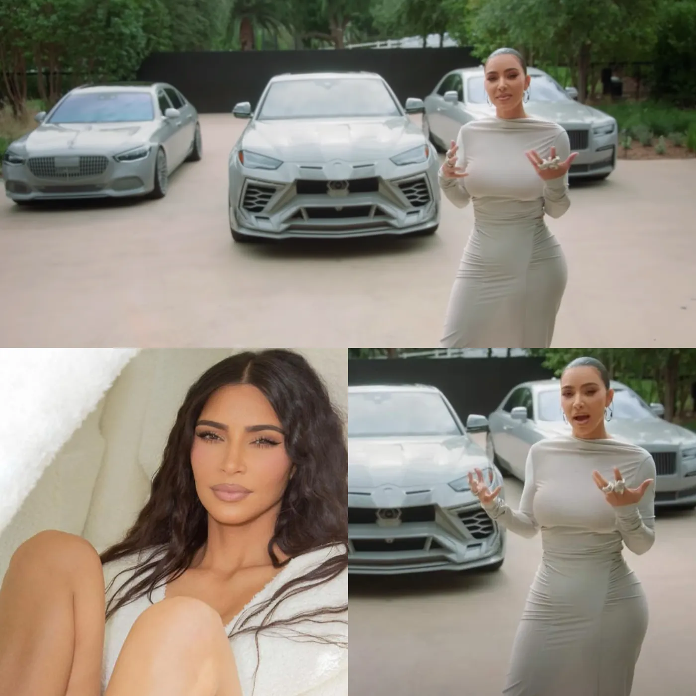 Kim Kardashian’s Five Maybachs Flexing or Just a Glorified Car Collector?