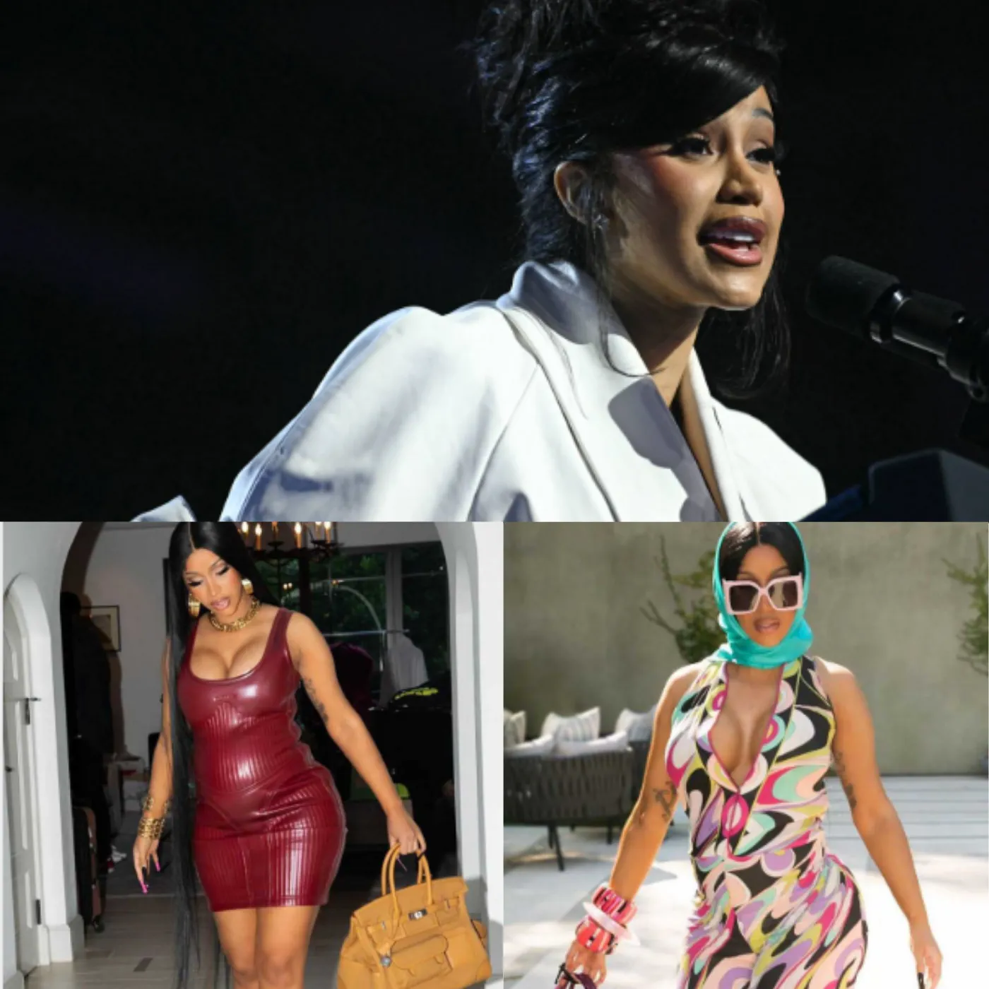 Cardi B Reveals She's Pregnant, But Is She Hiding the Father's Identity?