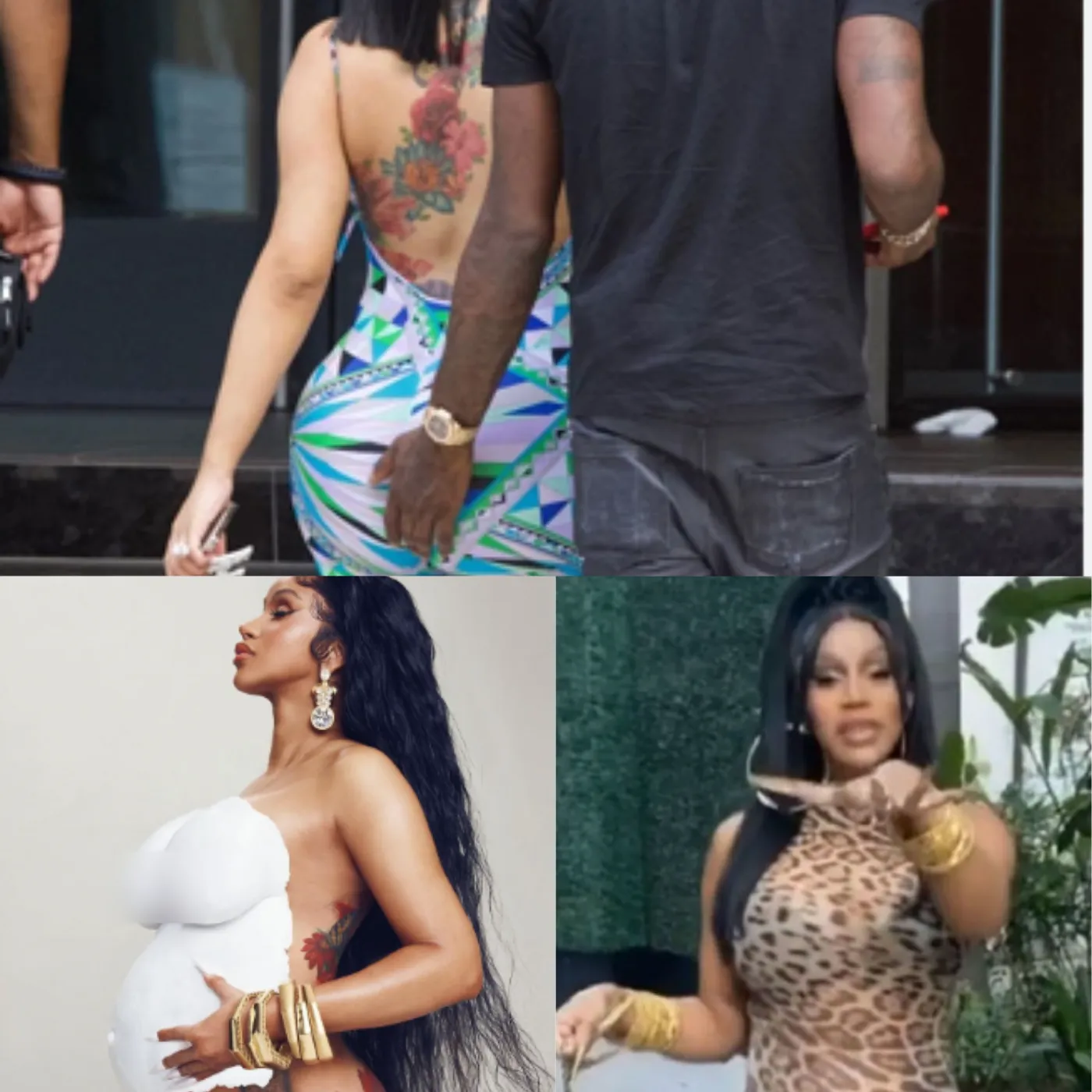 Cardi B Reveals She's Pregnant, But Is She Hiding the Father's Identity?